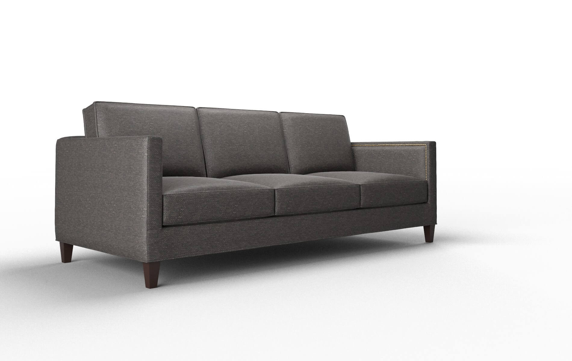 Alps Phoenix Chocolate Sofa espresso legs 2