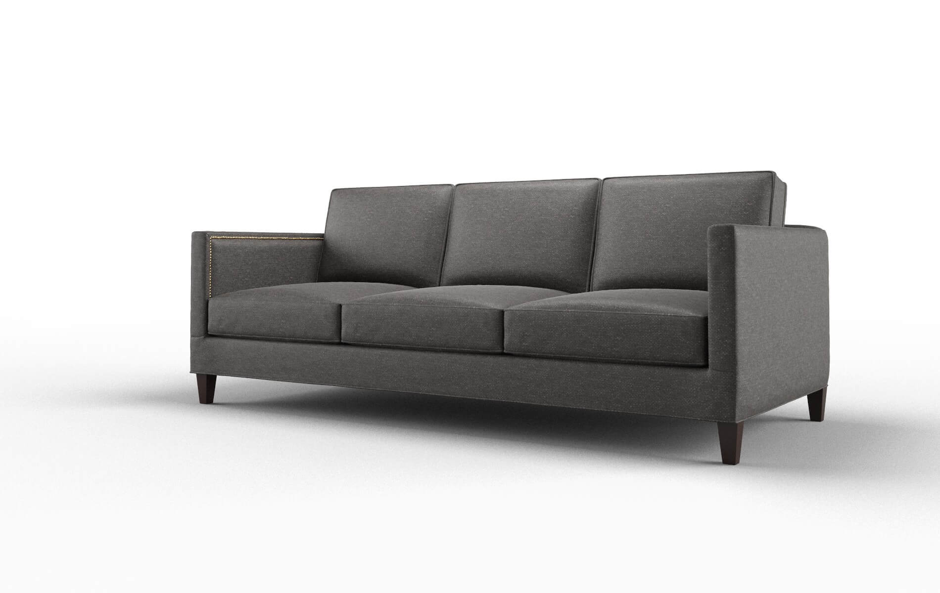 Alps Phoenix Chocolate Sofa espresso legs 4