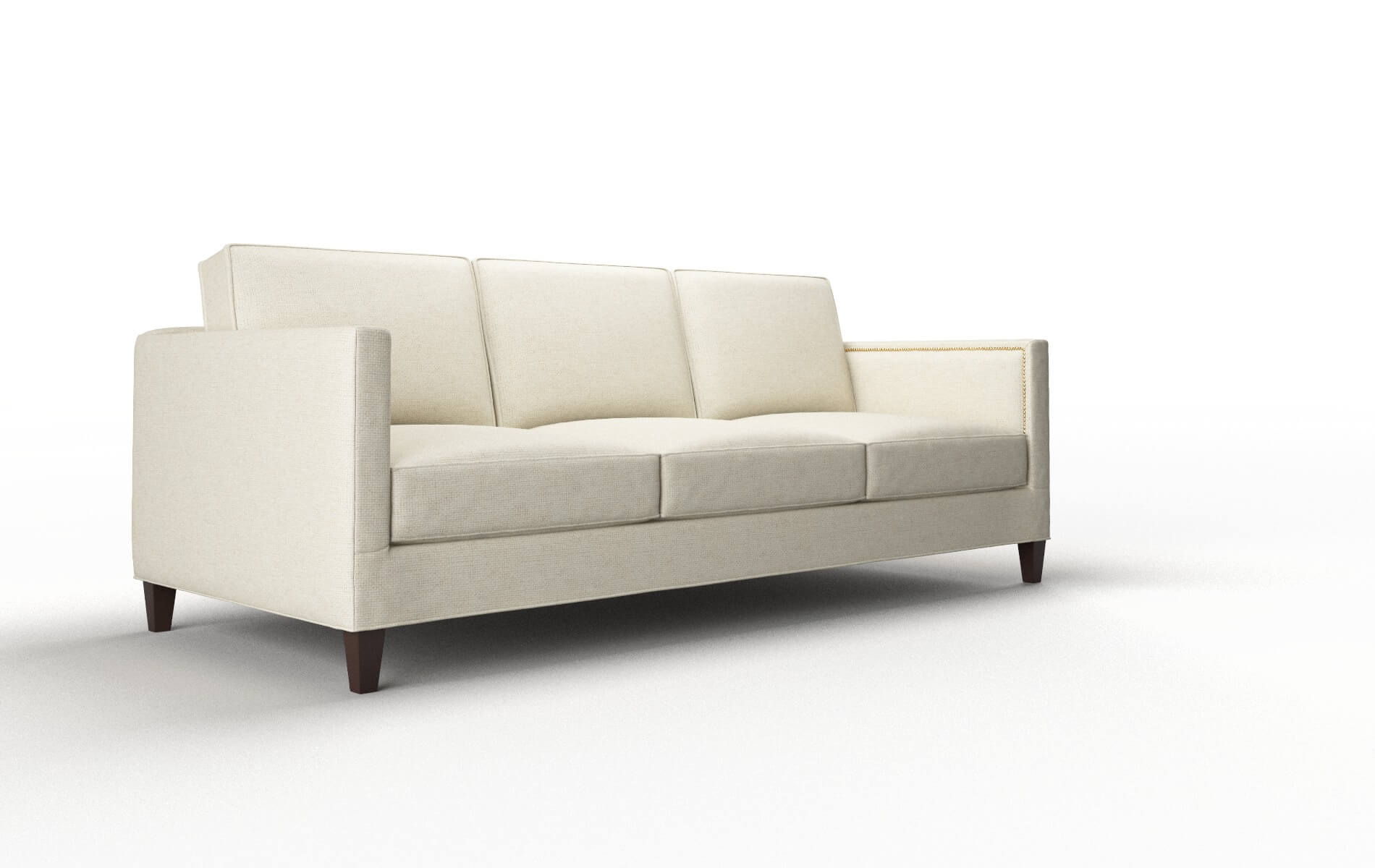 Alps Redondo Oyster Sofa espresso legs 2