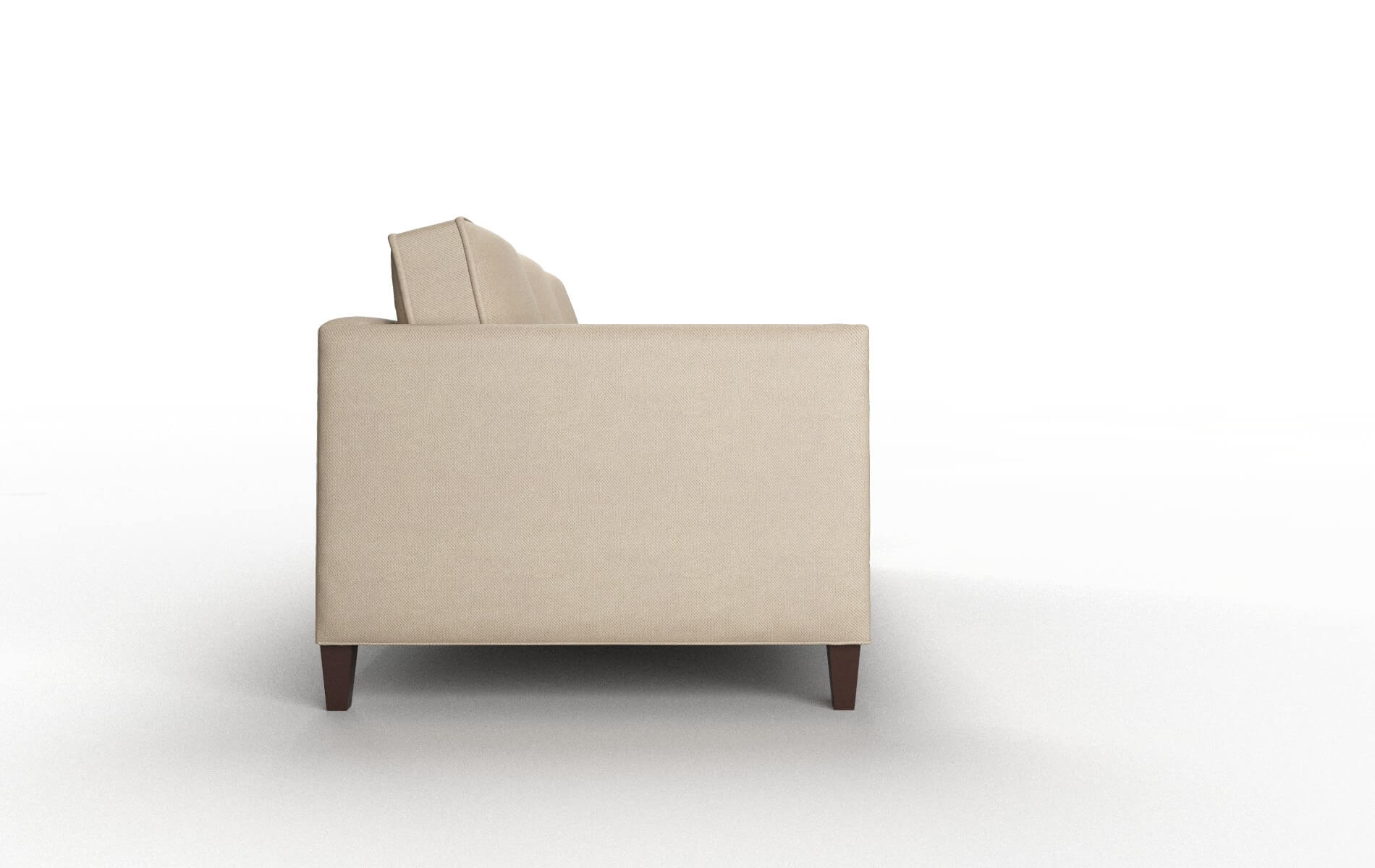 Alps Rocket Cappuccino Sofa espresso legs 3