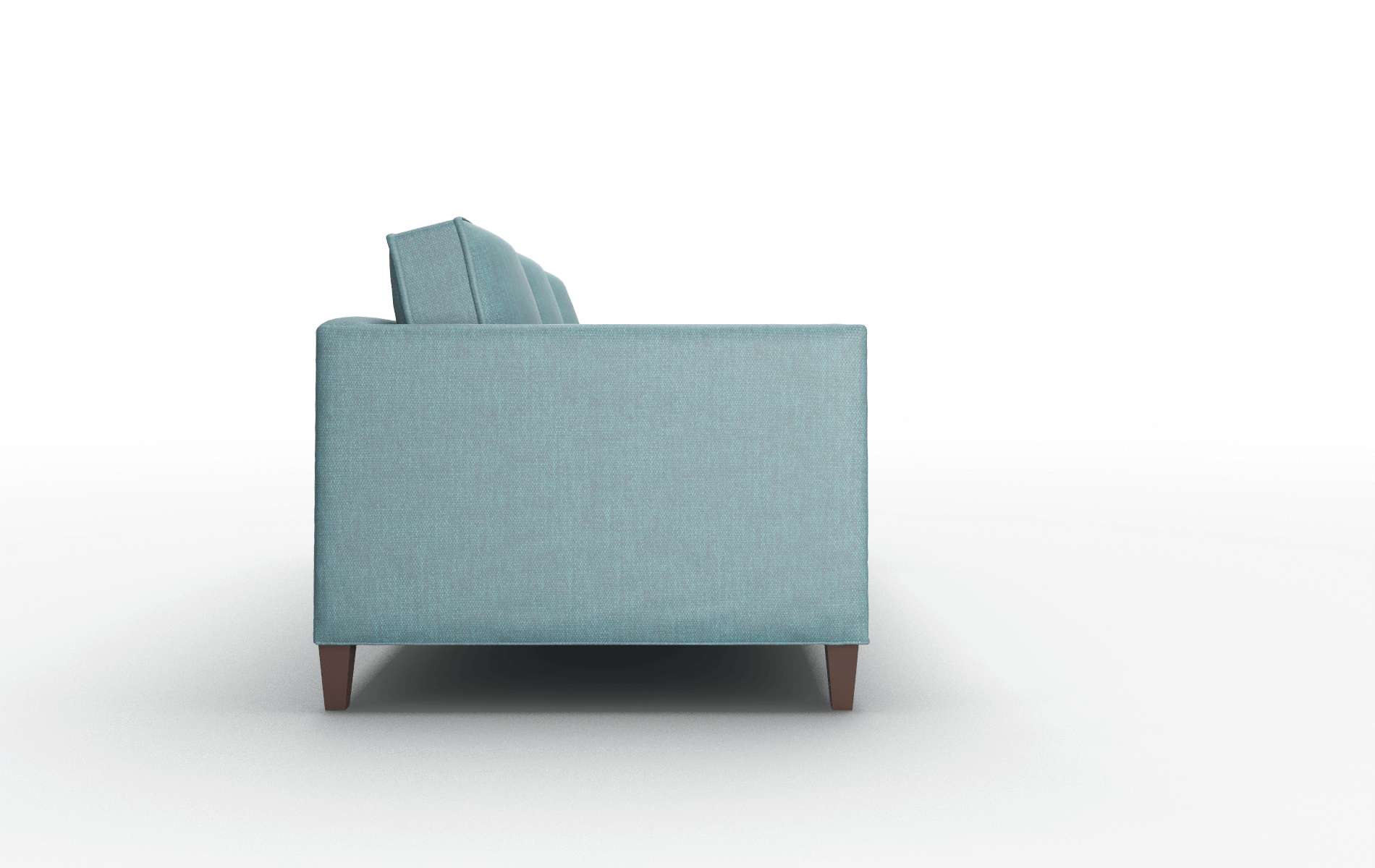 Alps Rocket Peacock Sofa espresso legs 3