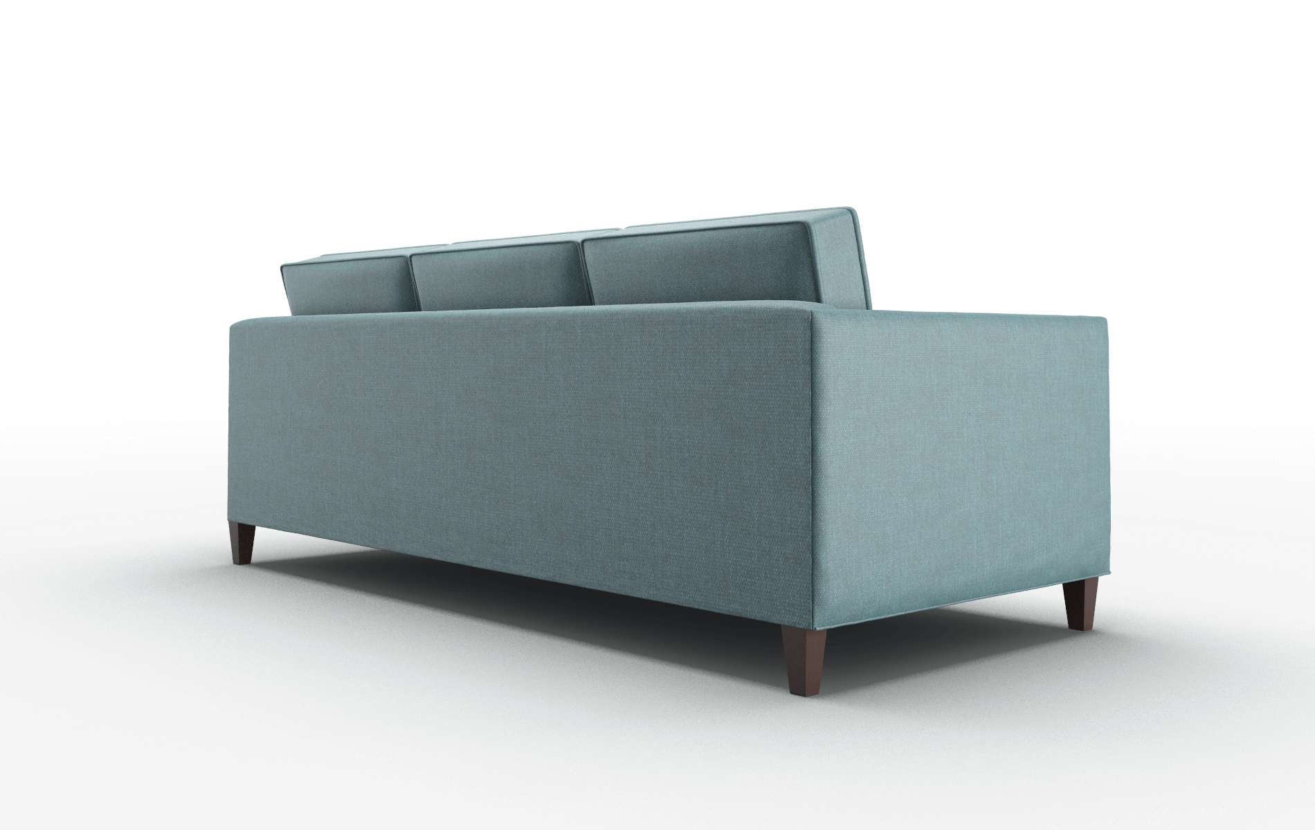 Alps Rocket Peacock Sofa espresso legs 5