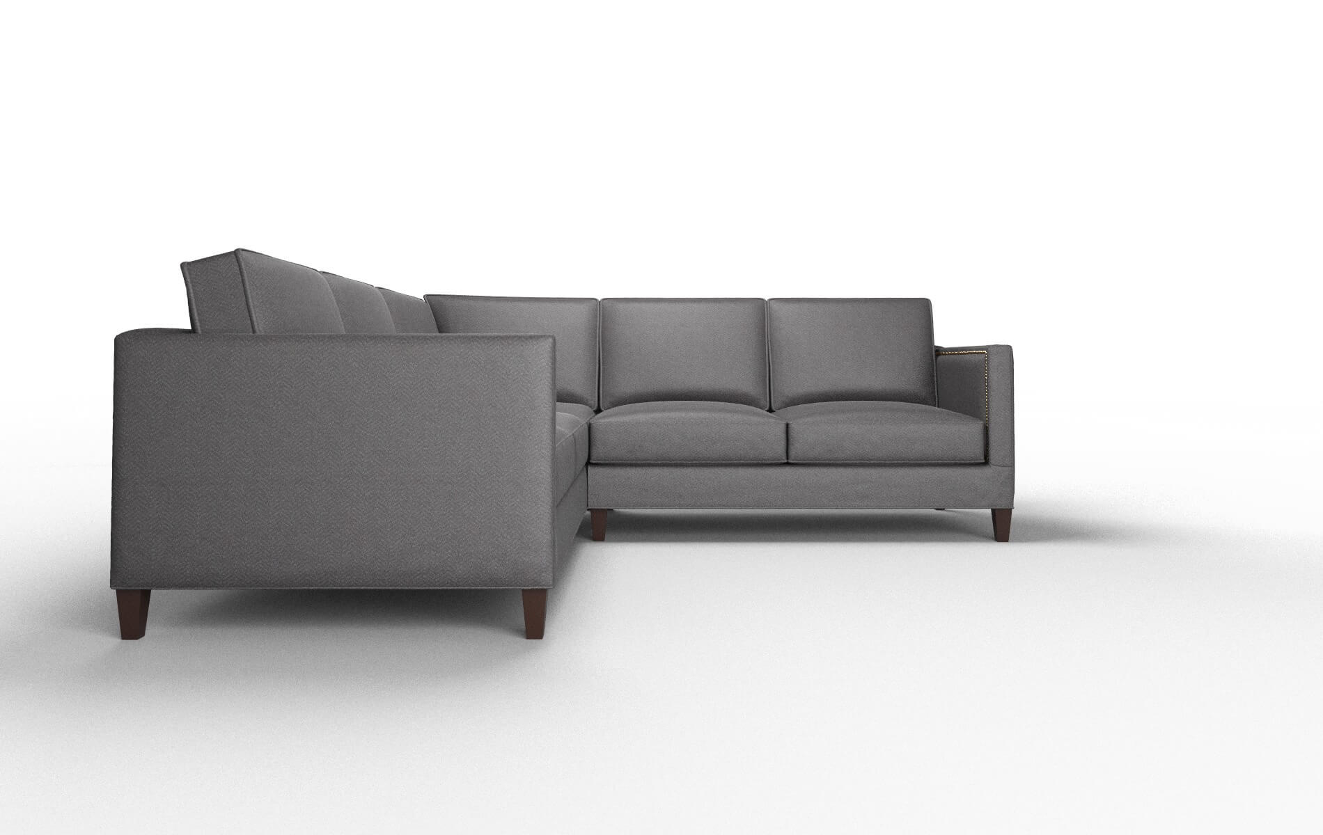 Alps Royale Eclipse Sectional espresso legs 2