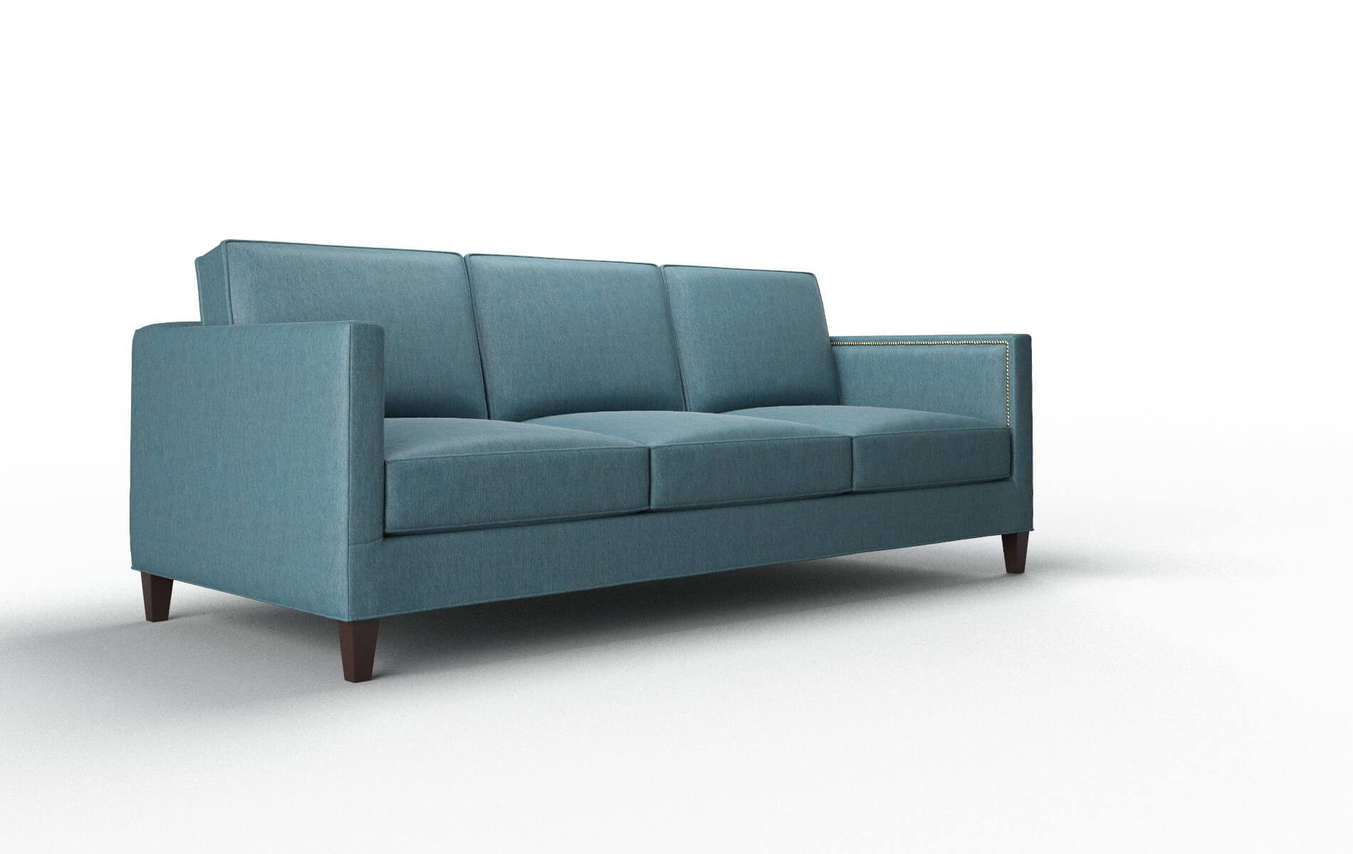 Alps Royale Electric_blue Sofa espresso legs 2