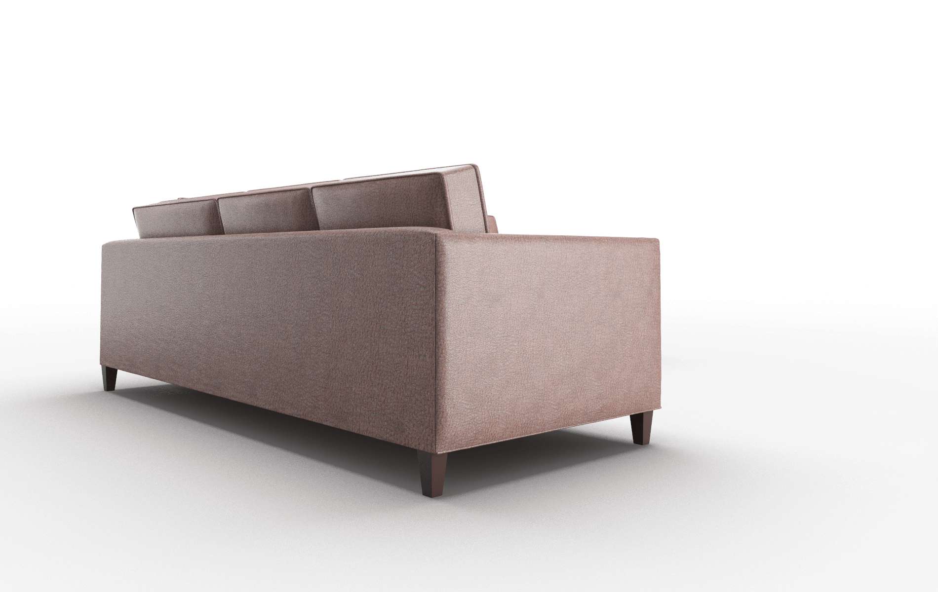 Alps Royale Mocha Sectional espresso legs 3