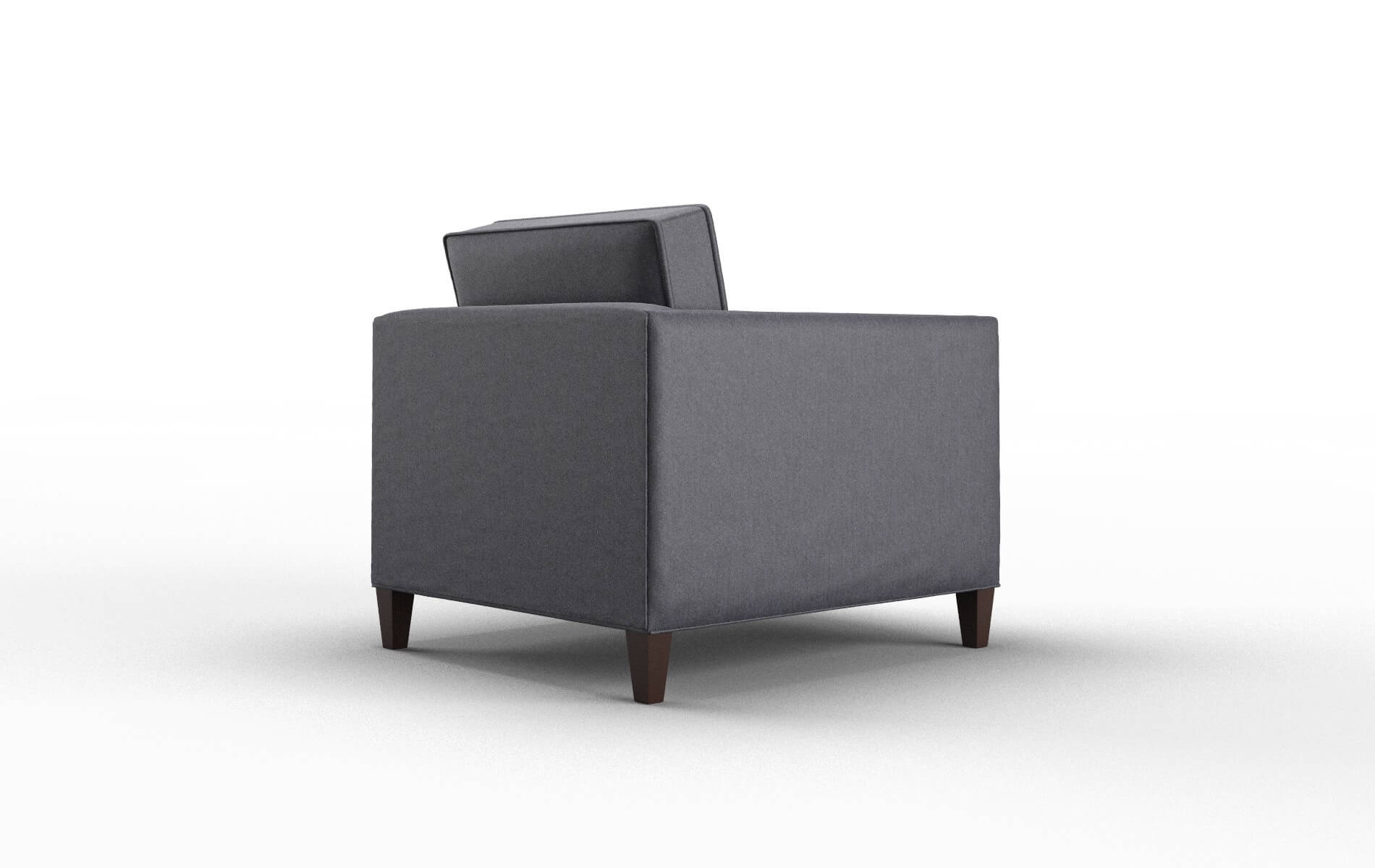Alps Sasha Navy Chair espresso legs 5