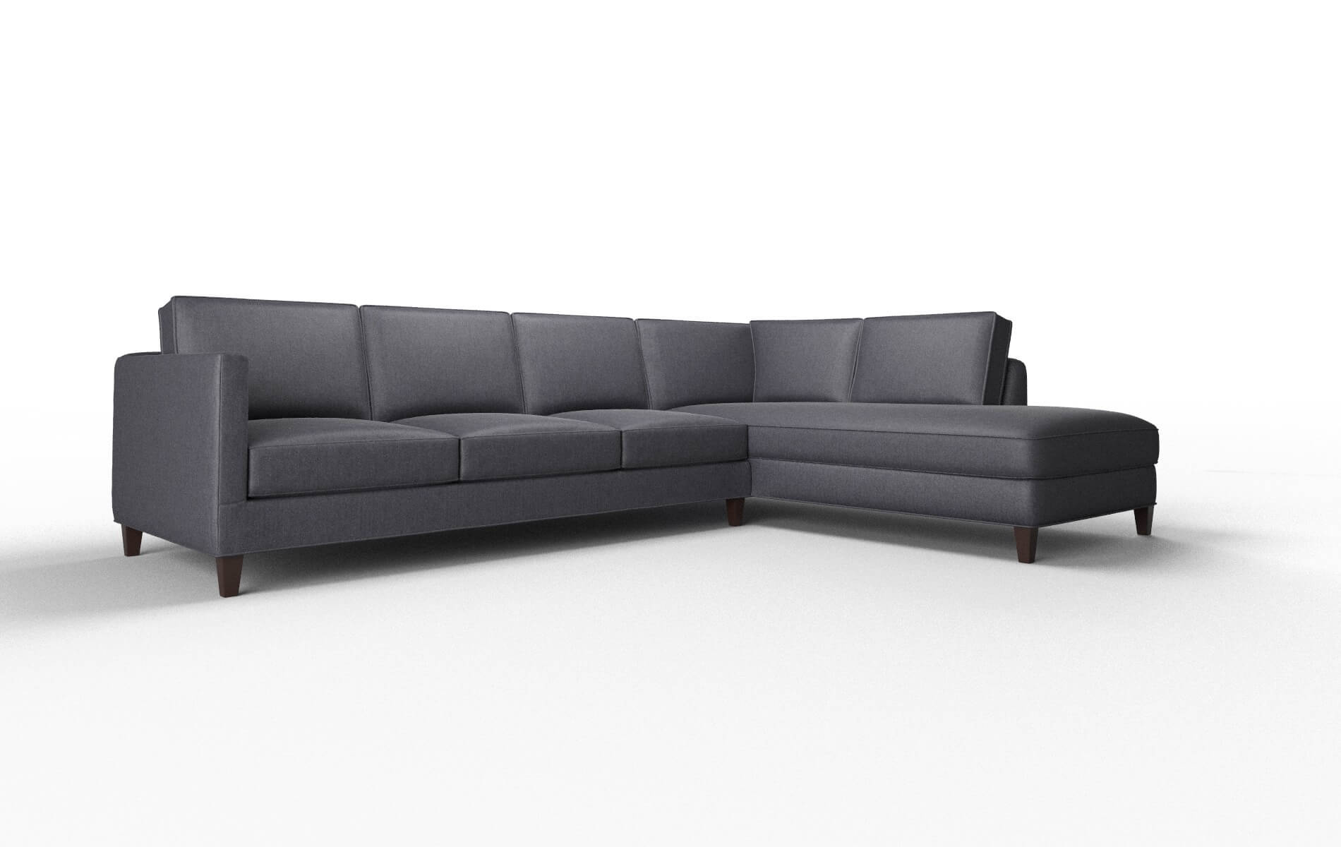 Alps Sasha Navy Panel espresso legs 2