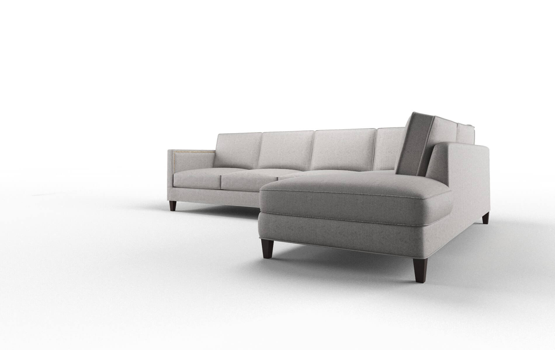 Alps Sasha Silver Panel espresso legs 4