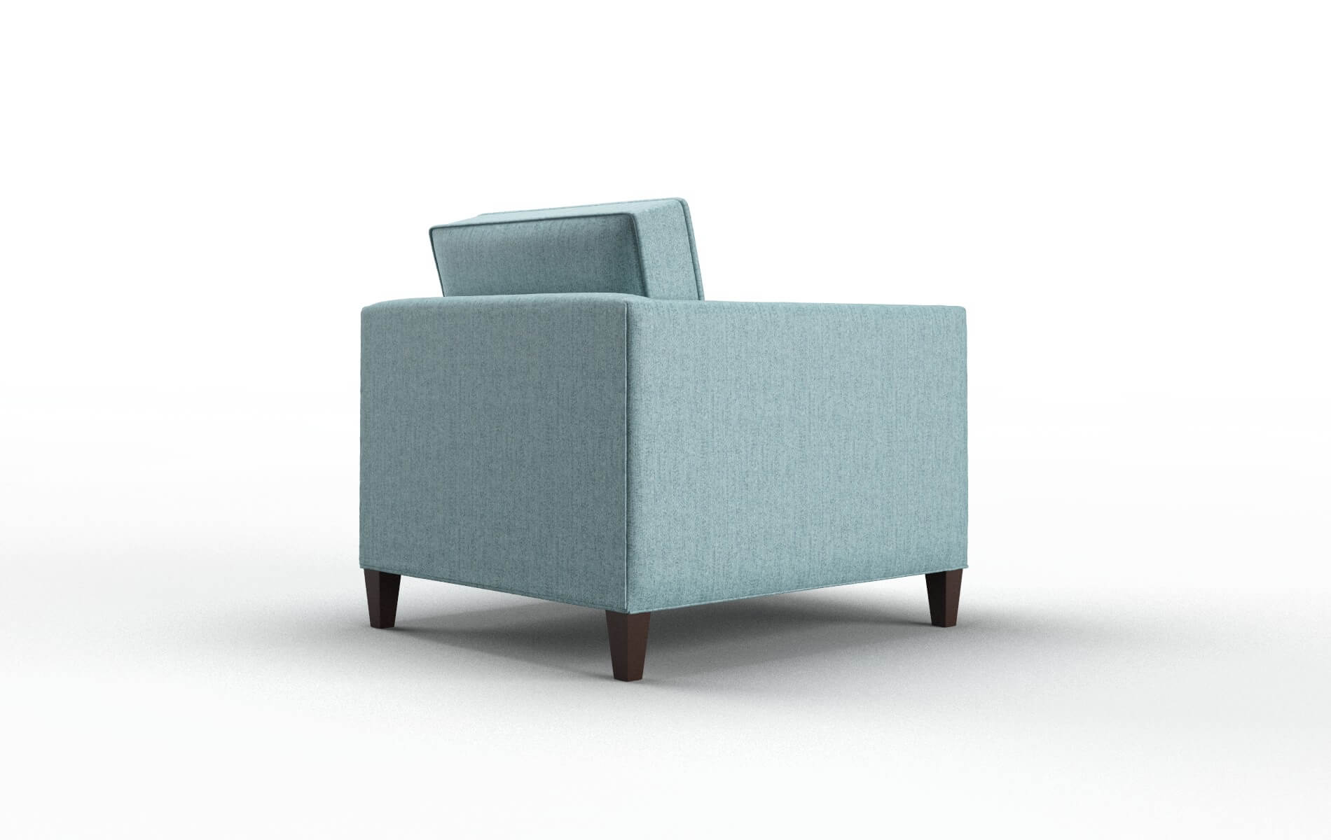 Alps Sasha Teal Chair espresso legs 5