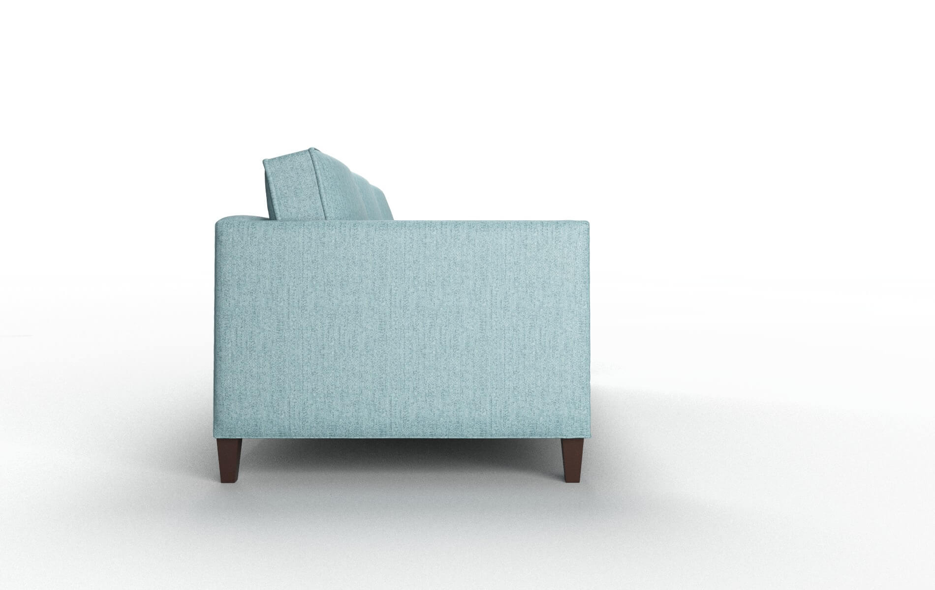 Alps Sasha Teal Sofa espresso legs 3