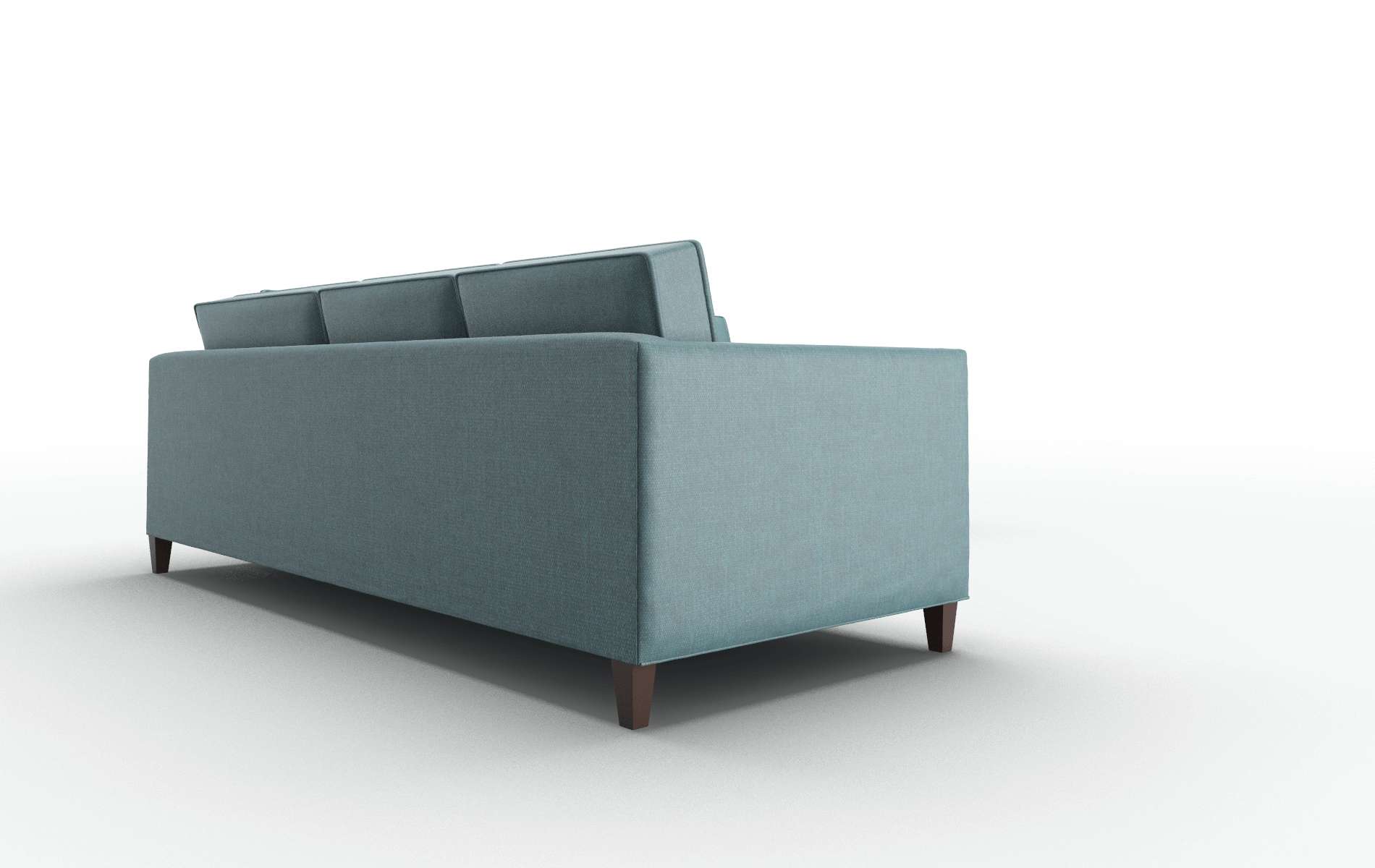 Alps Simplex Blue_moon Sectional espresso legs 3