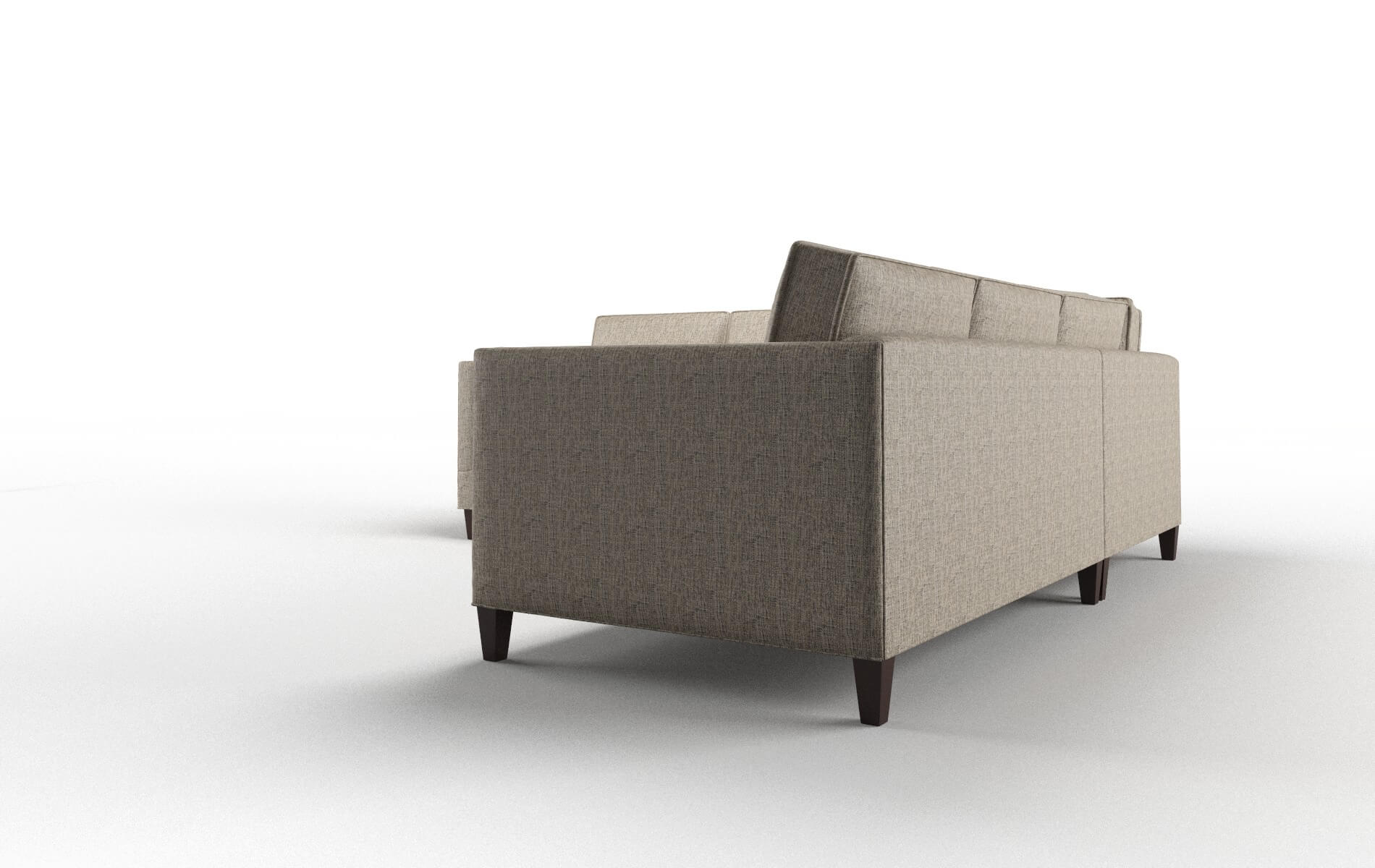 Alps Solifestyle 51 Sectional espresso legs 4