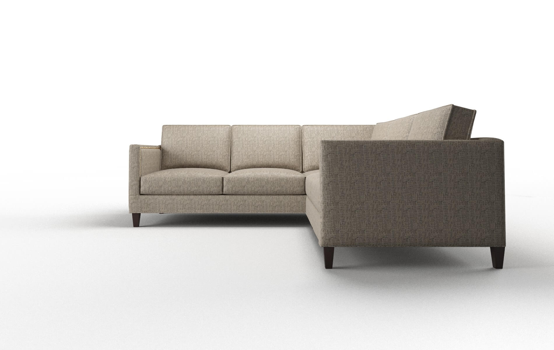 Alps Solifestyle 51 Sectional espresso legs 5