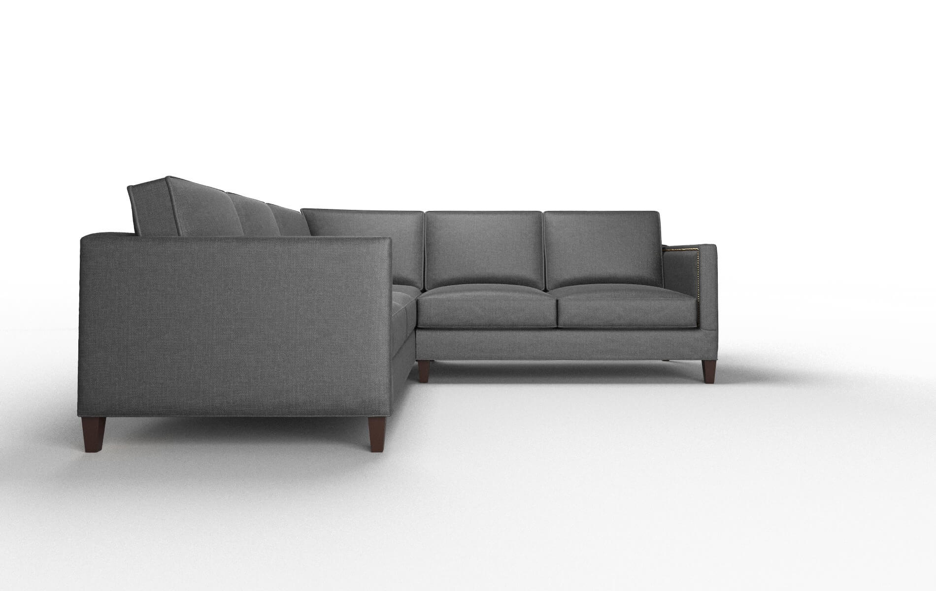 Alps Sosoftness 54 Sectional espresso legs 2