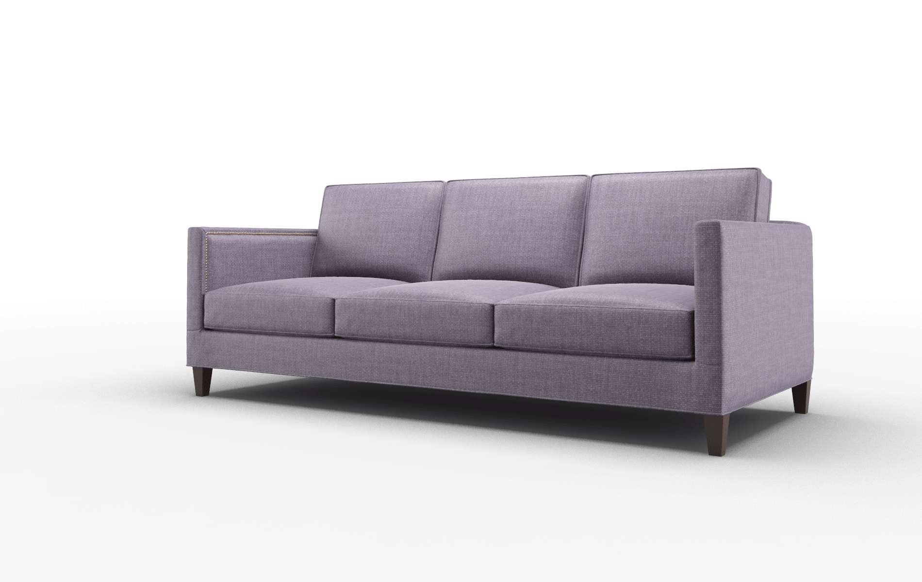 Alps Tess Blackberry Sofa espresso legs 4