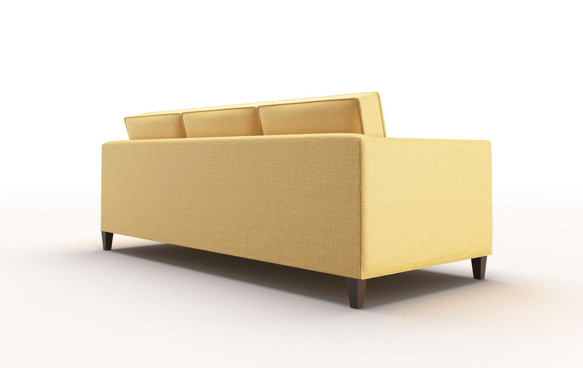 Alps Tess Turmeric Sofa espresso legs 5