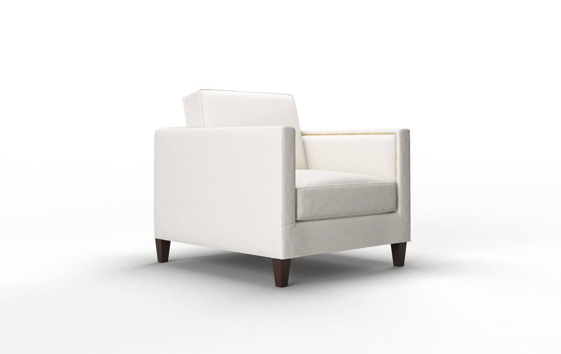 Alps Venice Eggshell Chair espresso legs 2