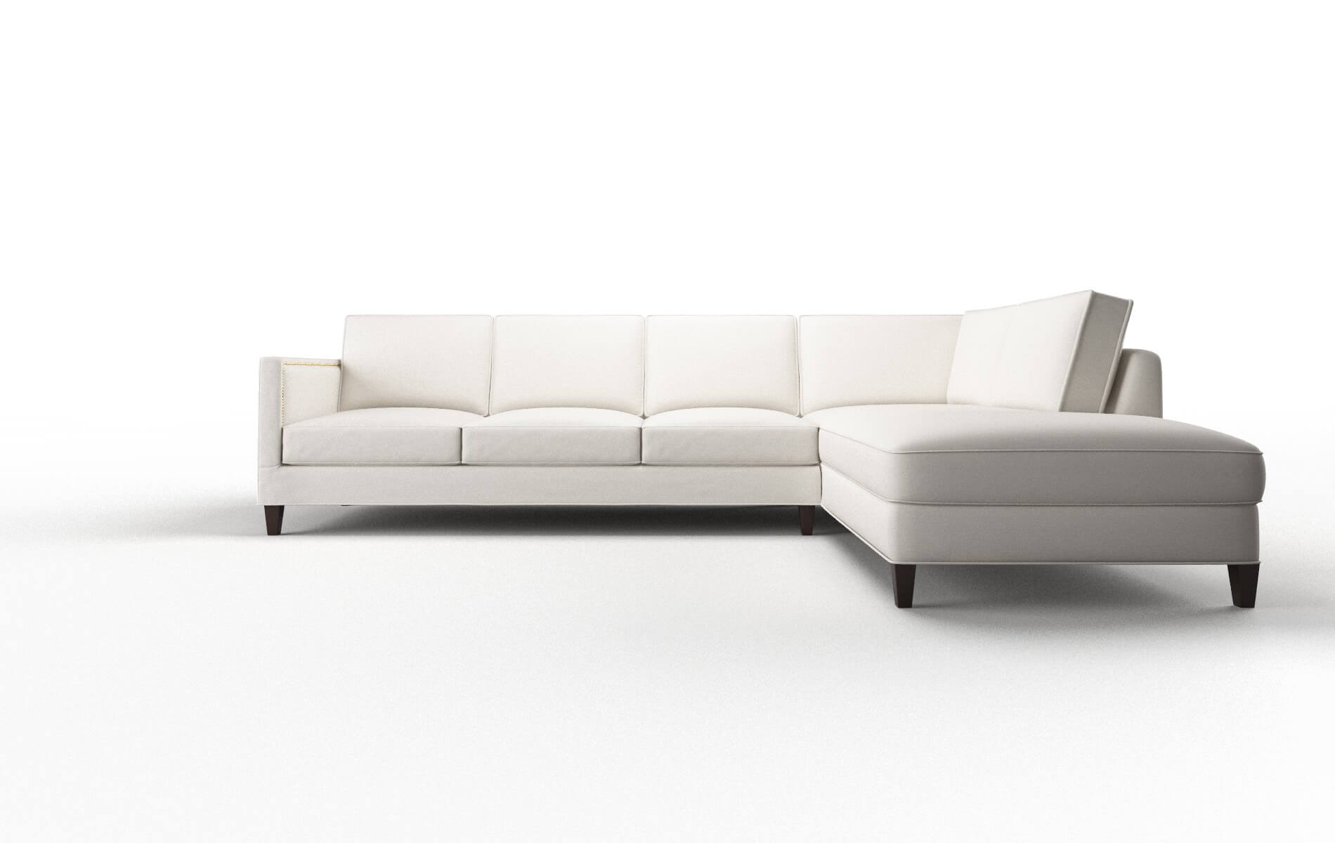 Alps Venice eggshell Panel Espresso Legs  1