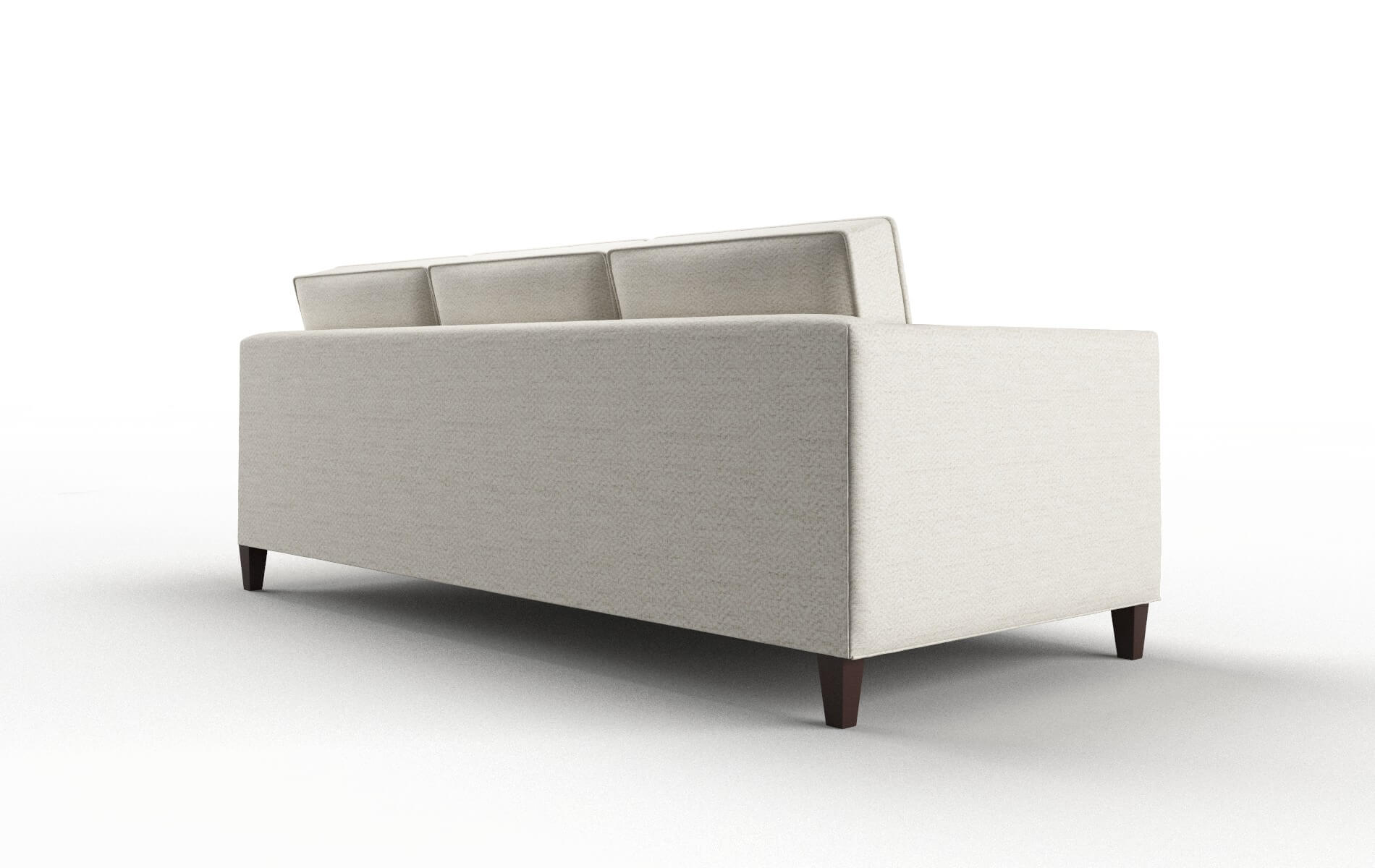 Alps Venus Cream Sofa espresso legs 5