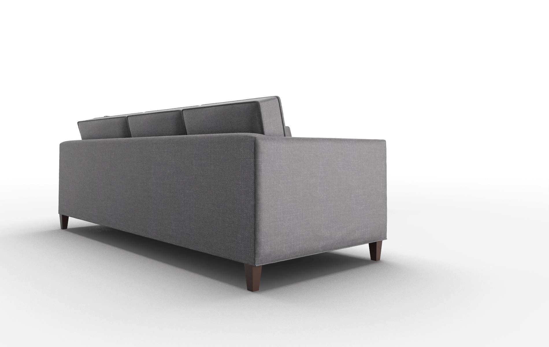 Alps Venus Onyx Sectional espresso legs 3