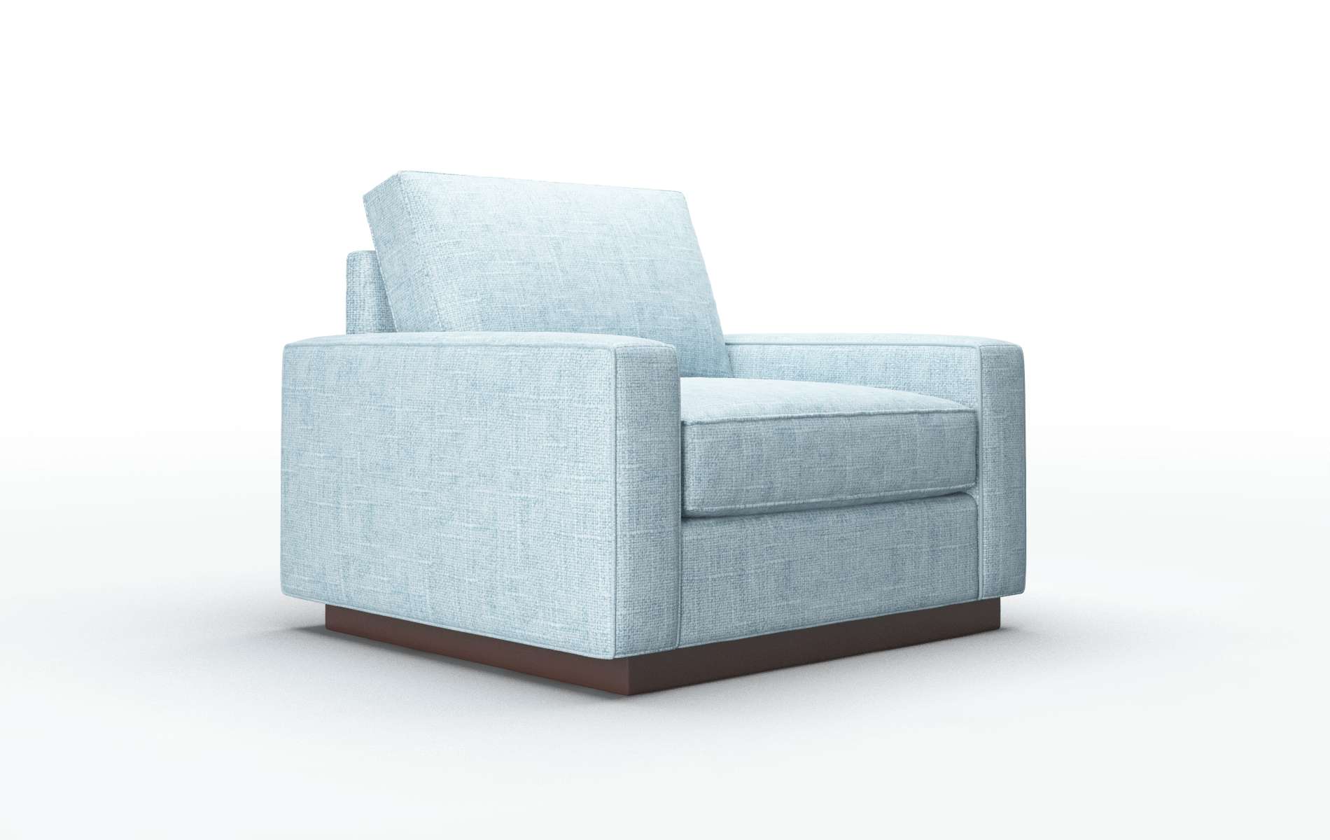 Alton Atlas Turquoise Chair espresso legs 2