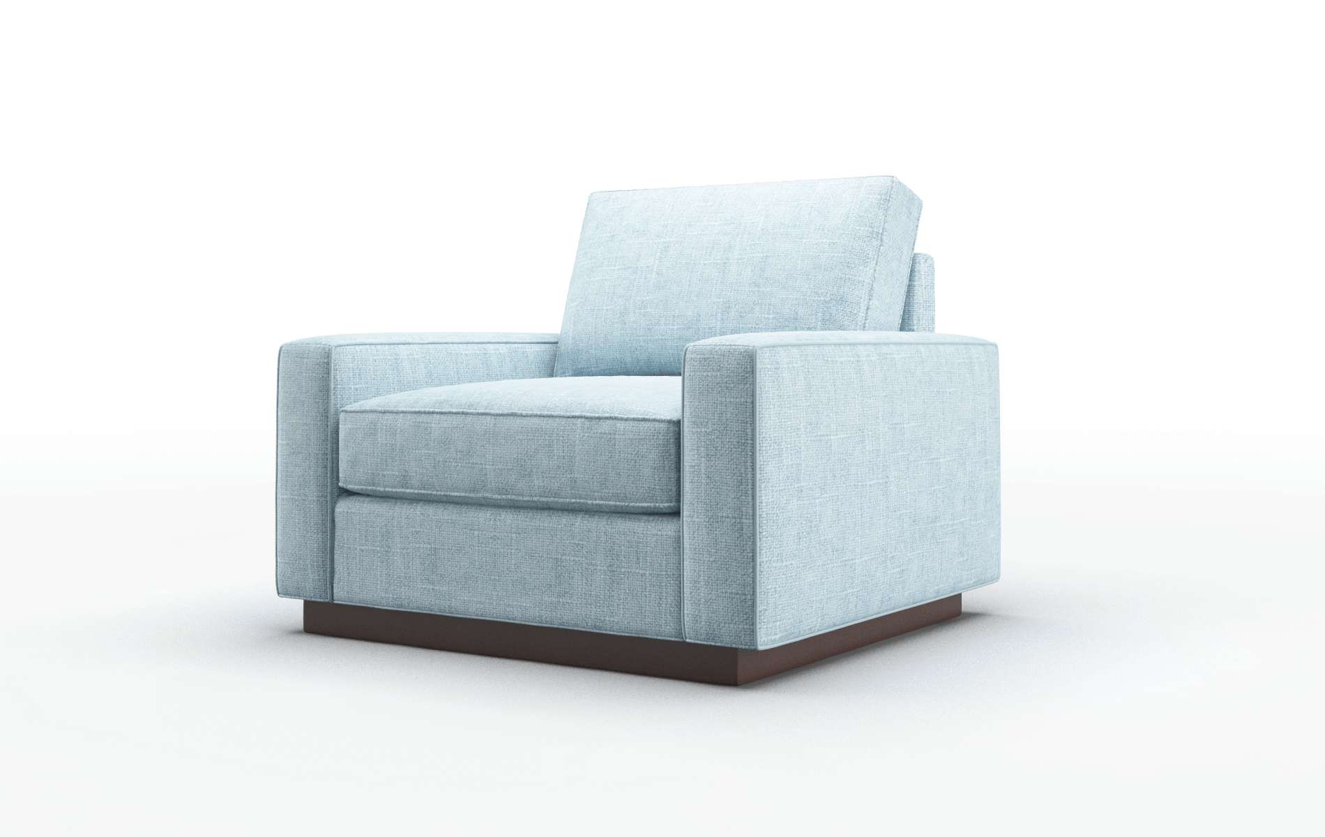 Alton Atlas Turquoise Chair espresso legs 4