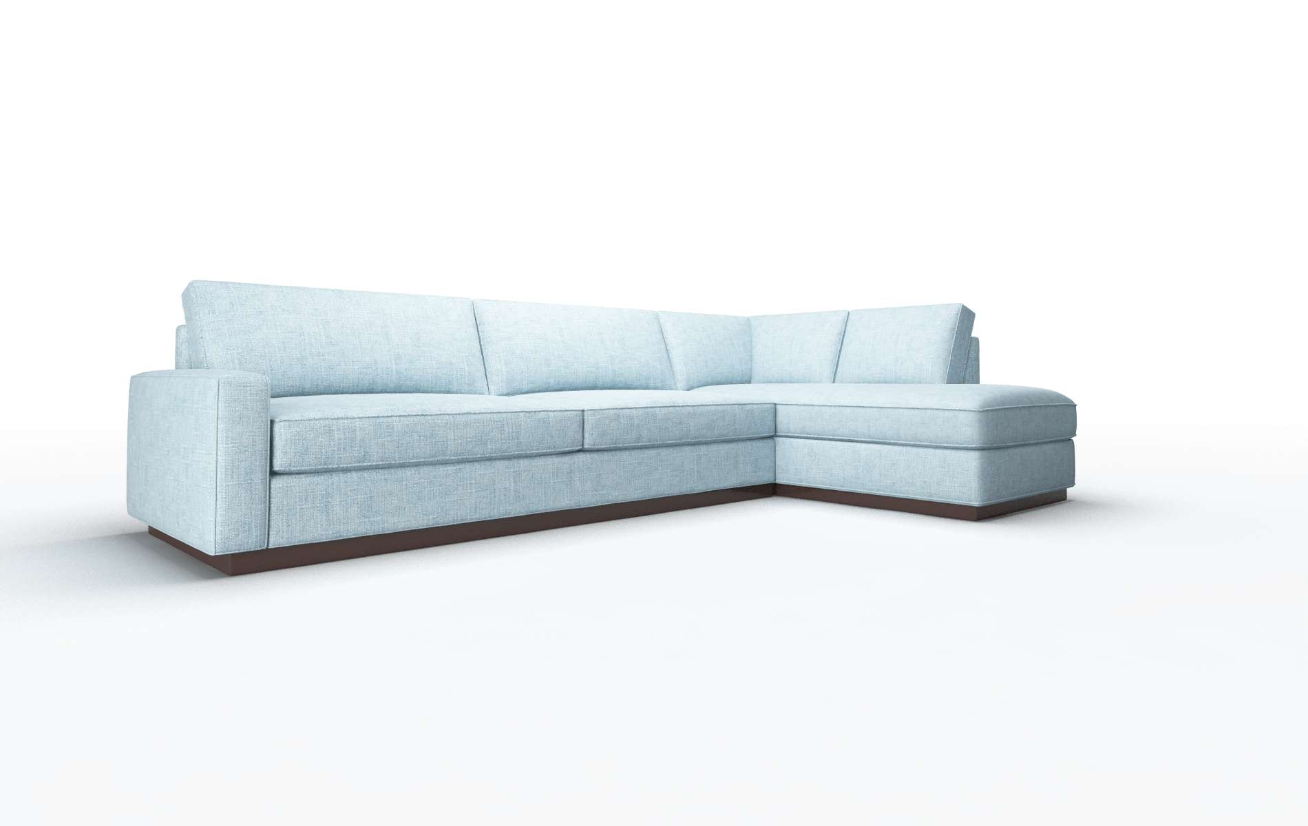 Alton Atlas Turquoise Panel espresso legs 2