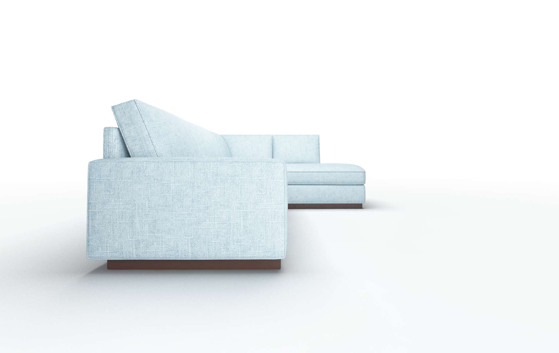 Alton Atlas Turquoise Panel espresso legs 3