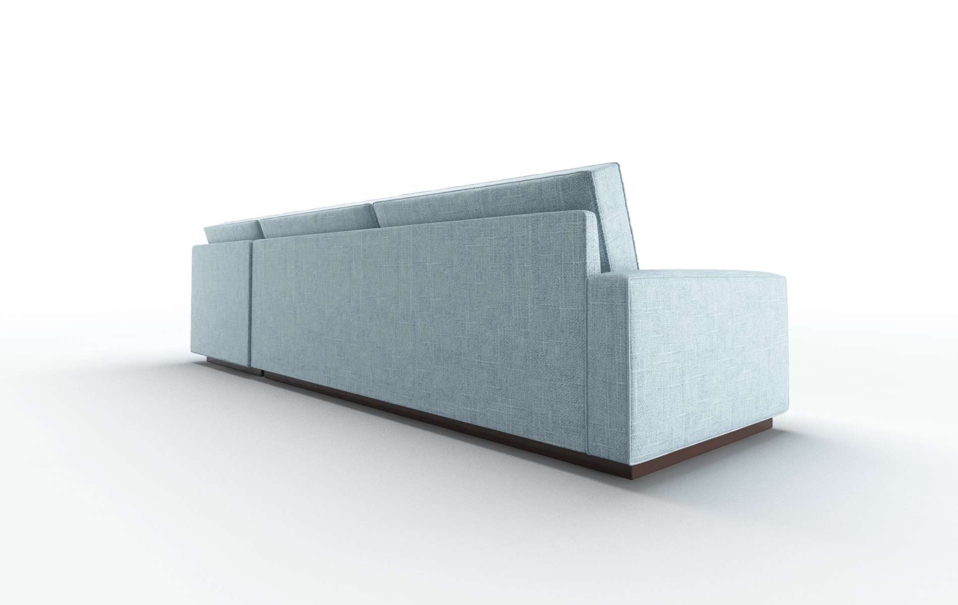 Alton Atlas Turquoise Panel espresso legs 5