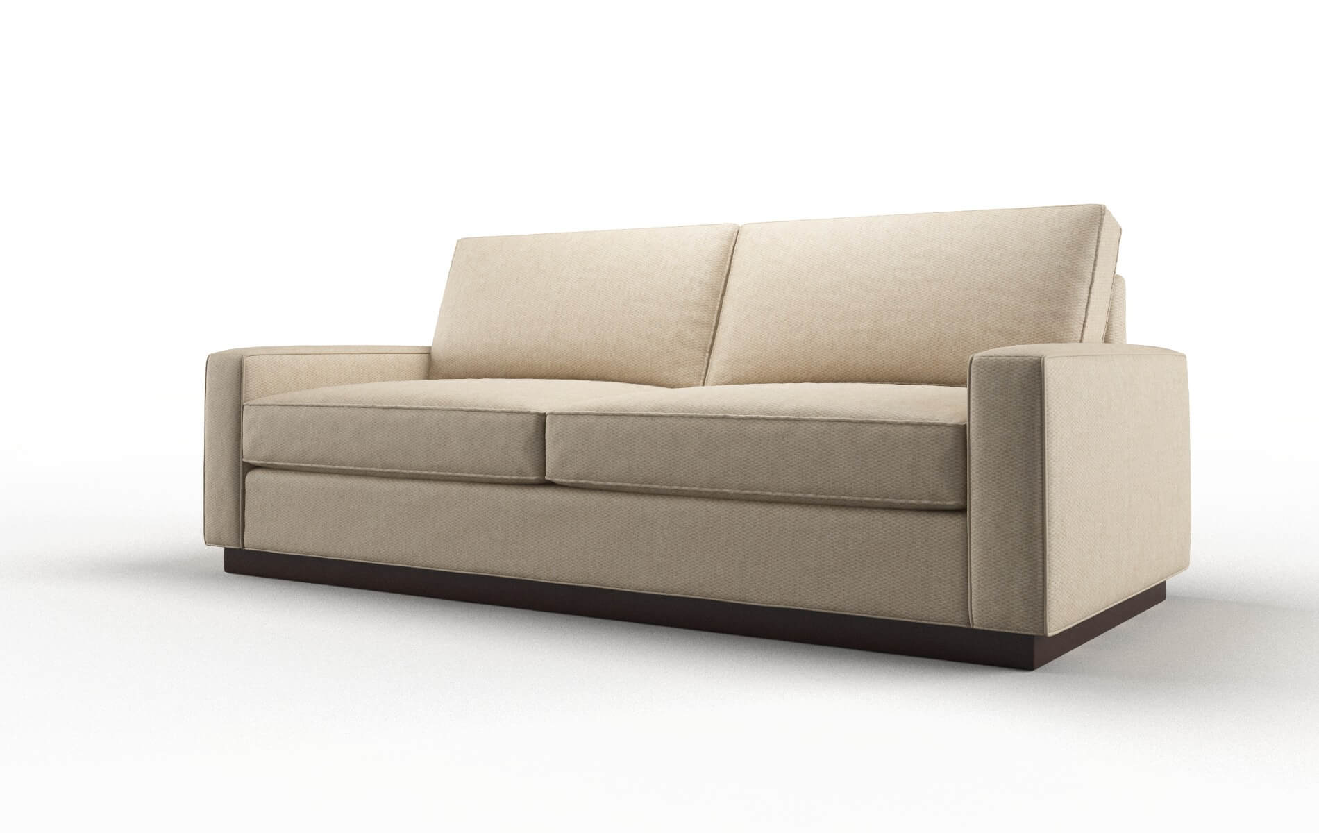 Alton Avenger Burlap Sofa espresso legs 4