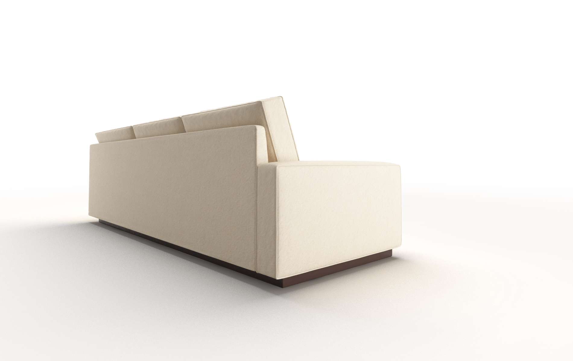 Alton Bella Buckwheat Sectional espresso legs 3