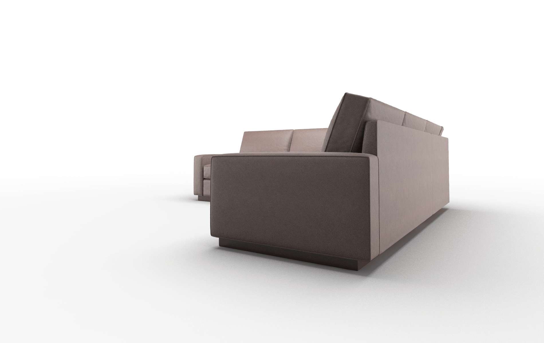 Alton Bella Espresso Sectional espresso legs 4