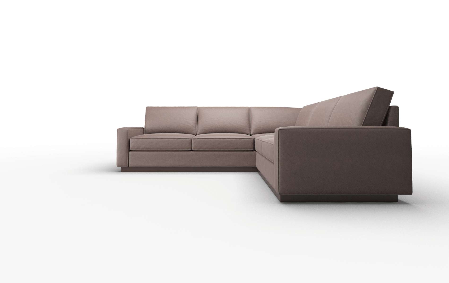 Alton Bella Espresso Sectional espresso legs 5