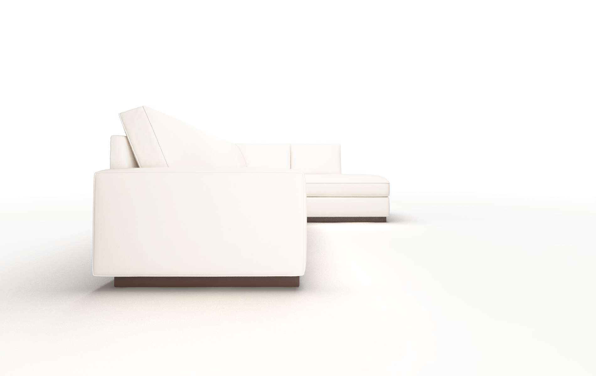 Alton Blanche Milky Panel espresso legs 3