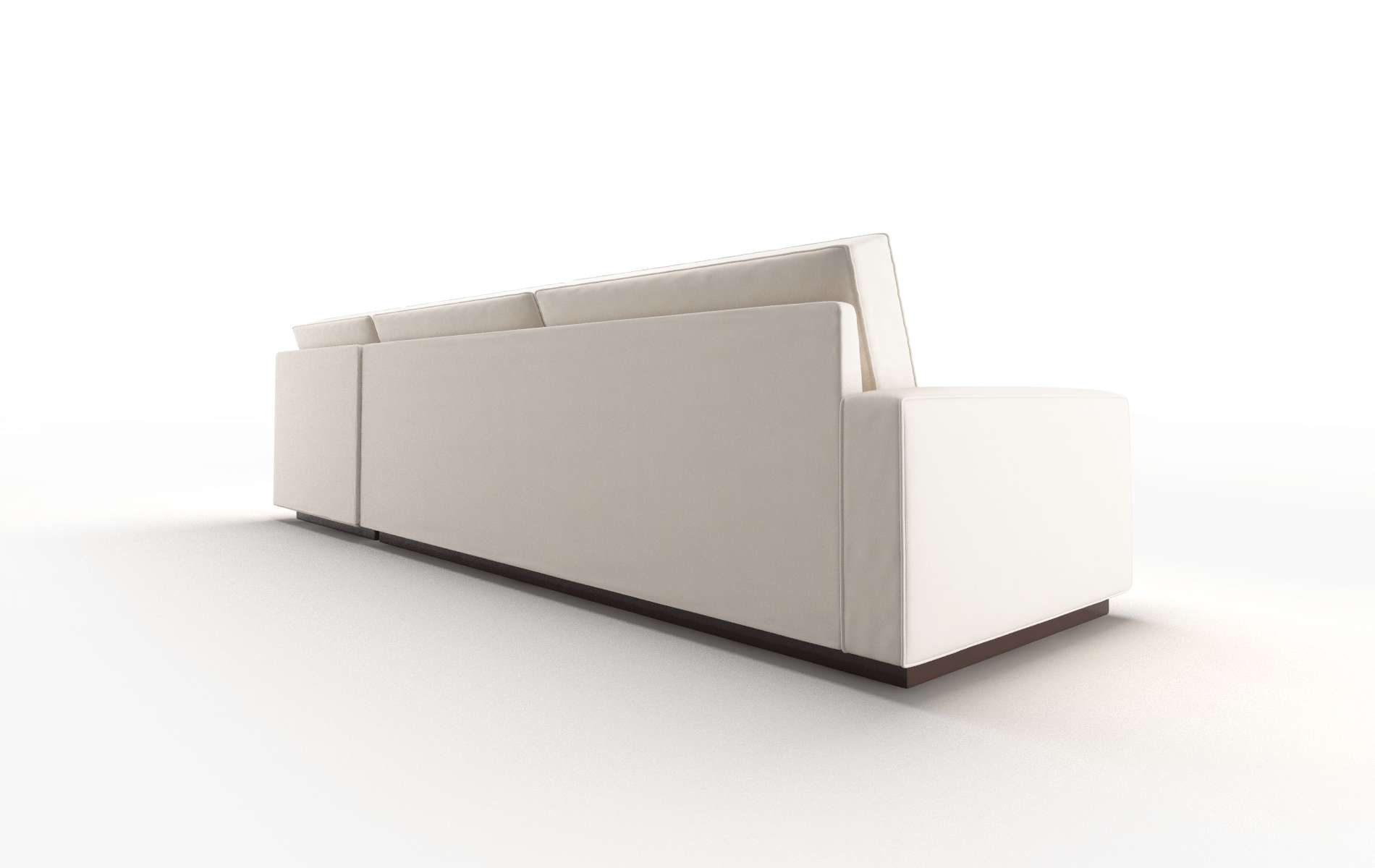 Alton Blanche Milky Panel espresso legs 5