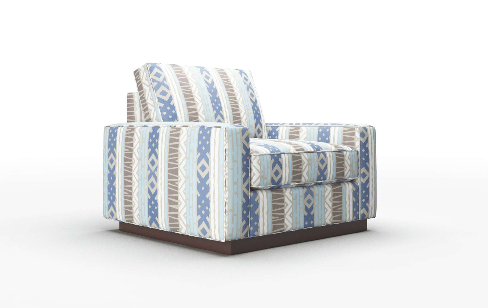 Alton Bodhi Indigo Chair espresso legs 2