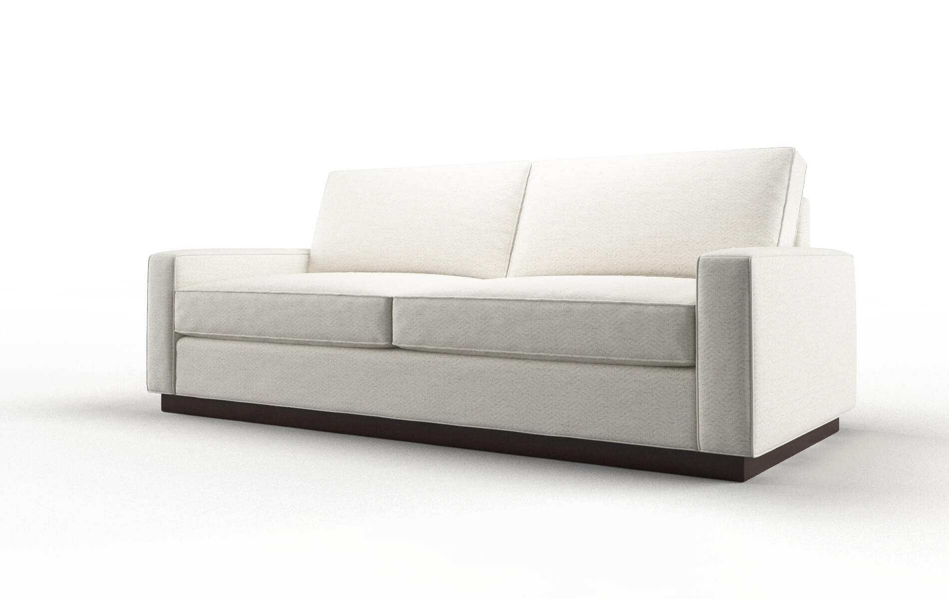 Alton Catalina Ivory Sofa espresso legs 4