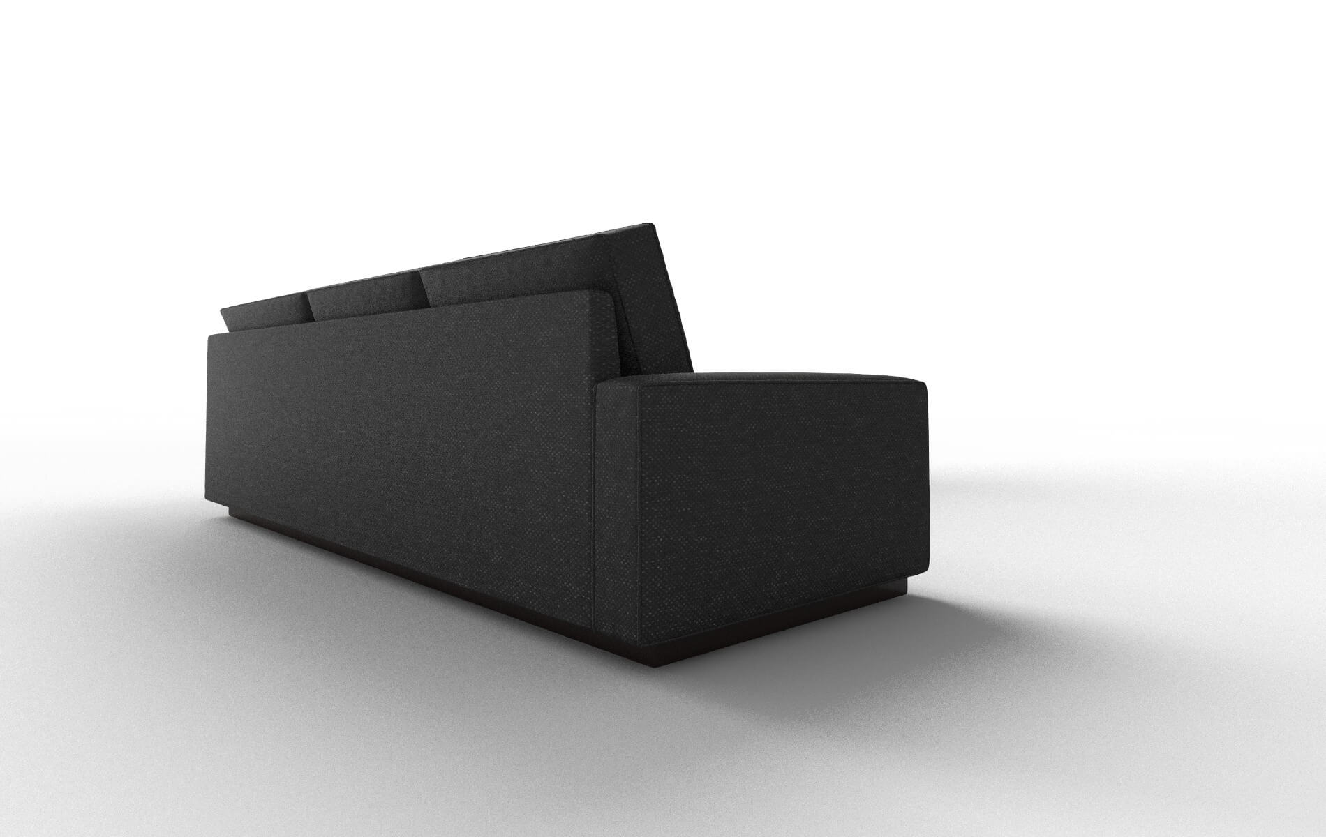 Alton Chance Denim Sectional espresso legs 3