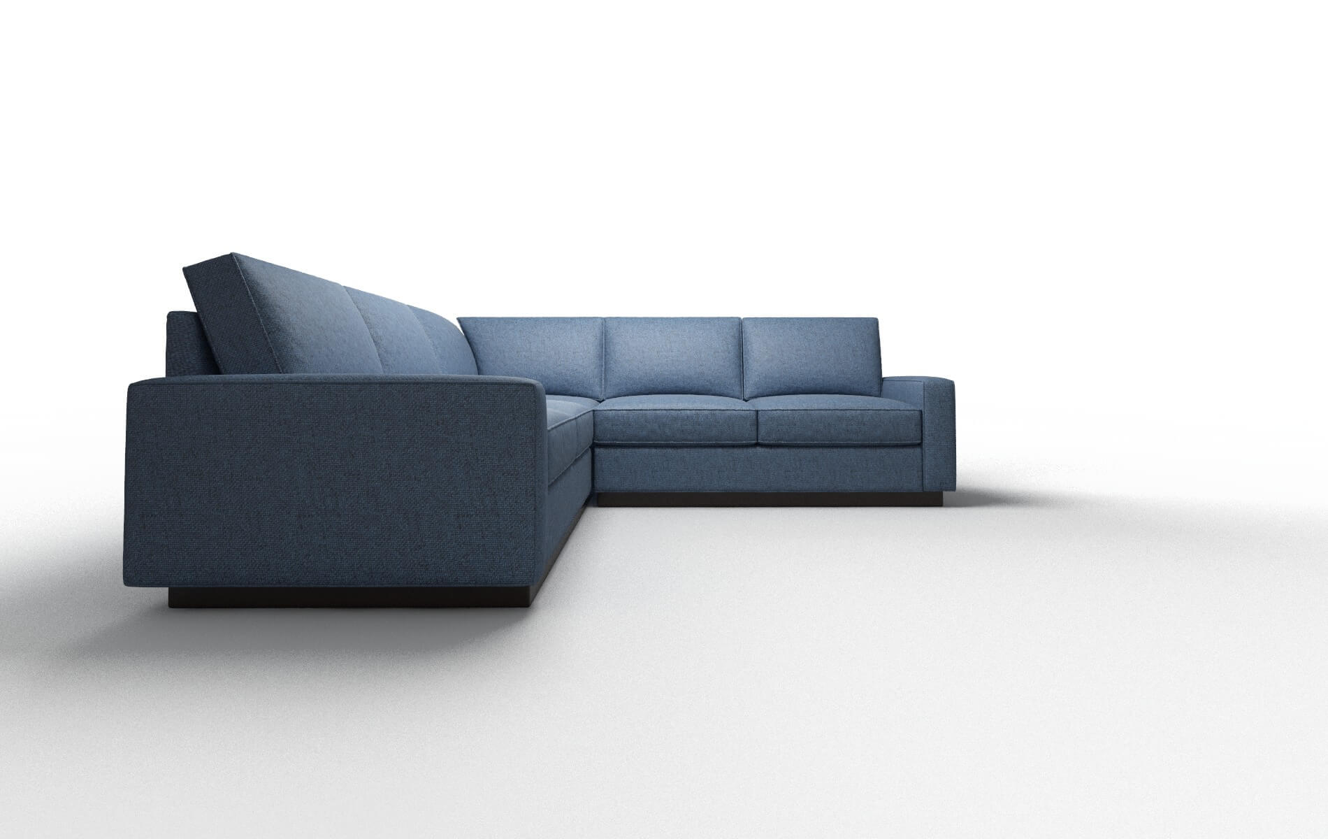 Alton Clyde Deep_ocean Sectional espresso legs 2