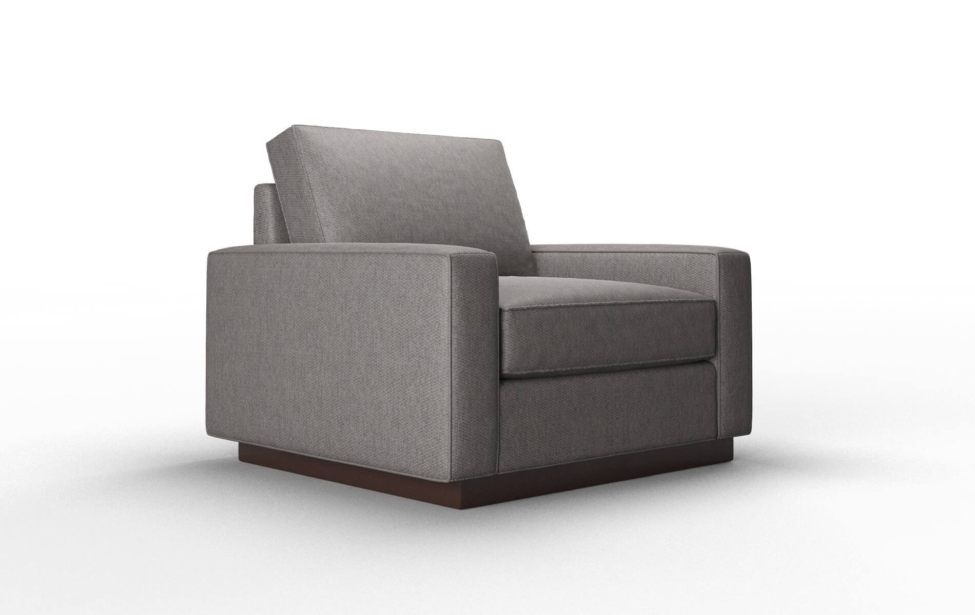 Alton Cosmo Charcoal Chair espresso legs 2