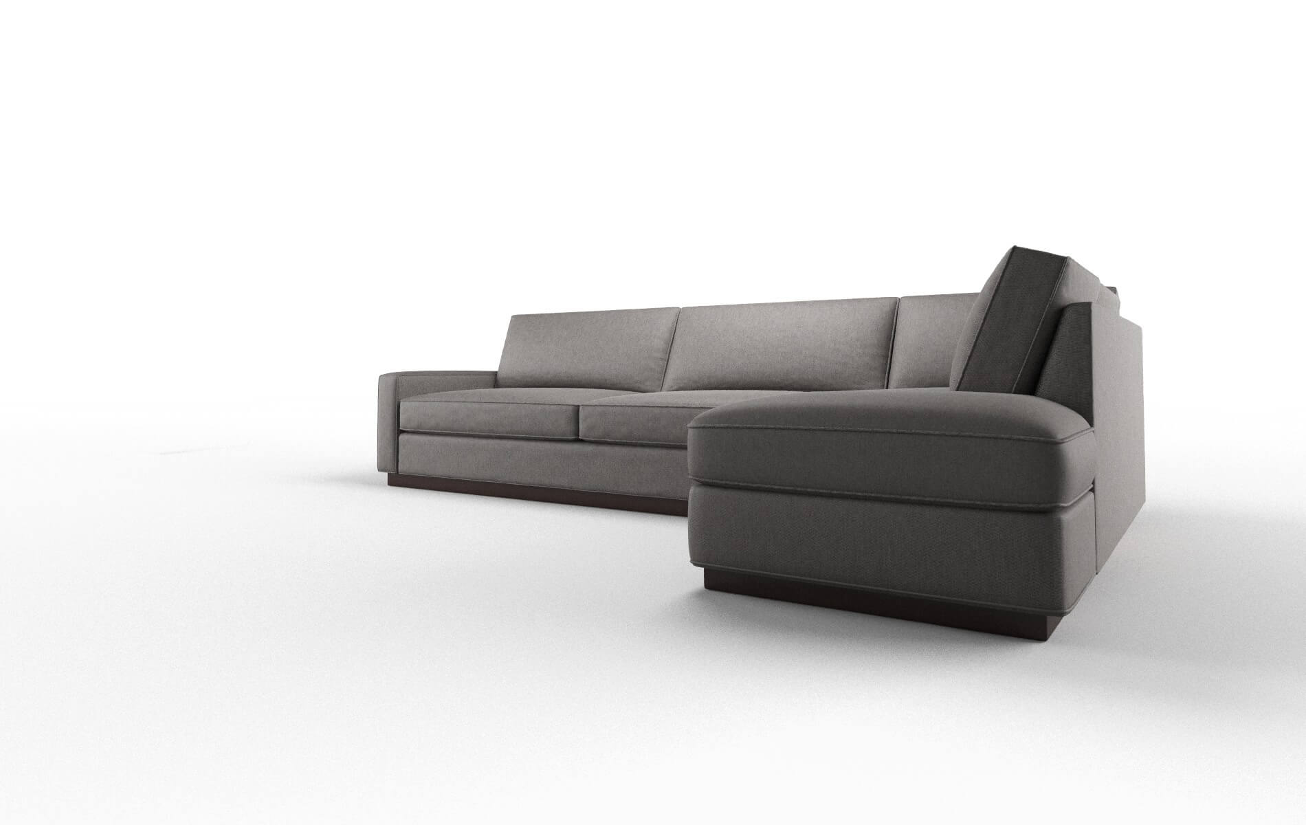 Alton Cosmo Charcoal Panel espresso legs 4