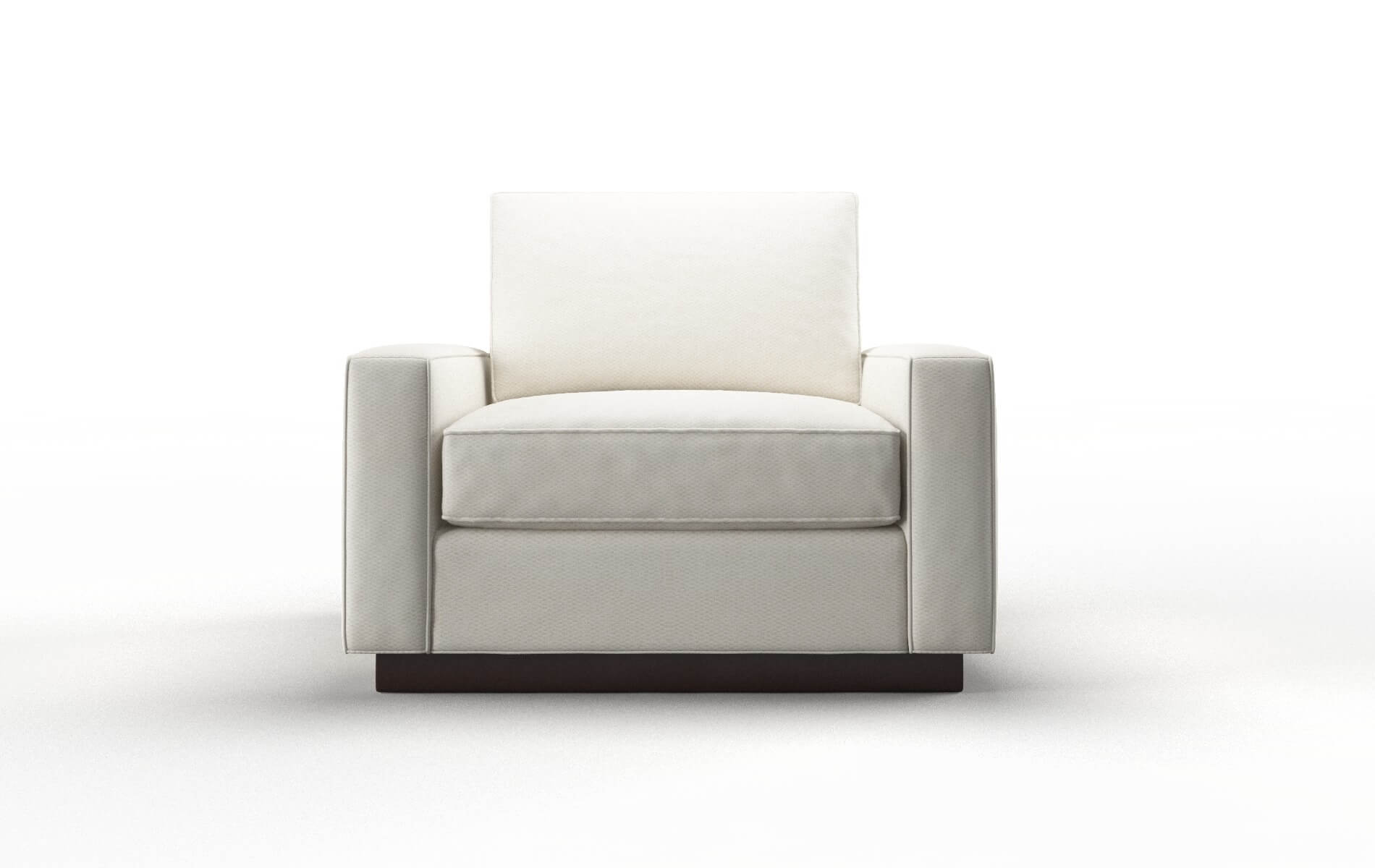 Alton Cosmo Ivory Chair espresso legs 1