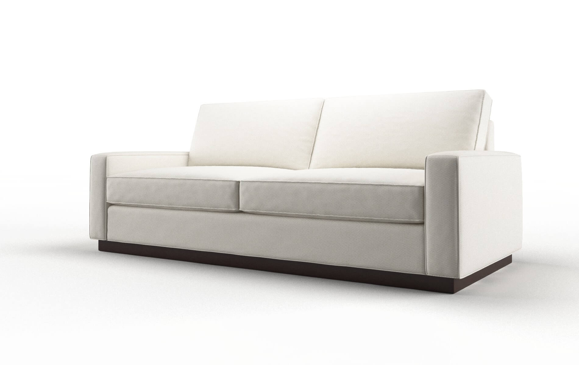 Alton Cosmo Ivory Sofa espresso legs 4