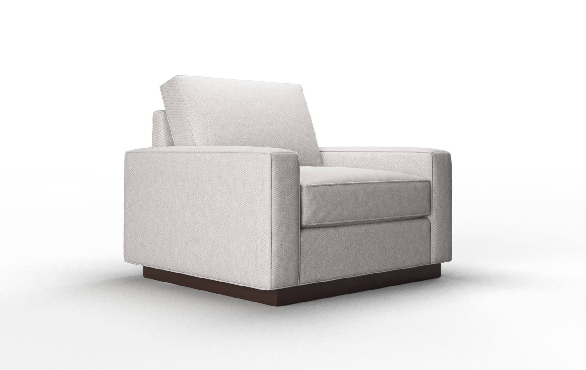 Alton Cosmo Silver Chair espresso legs 2