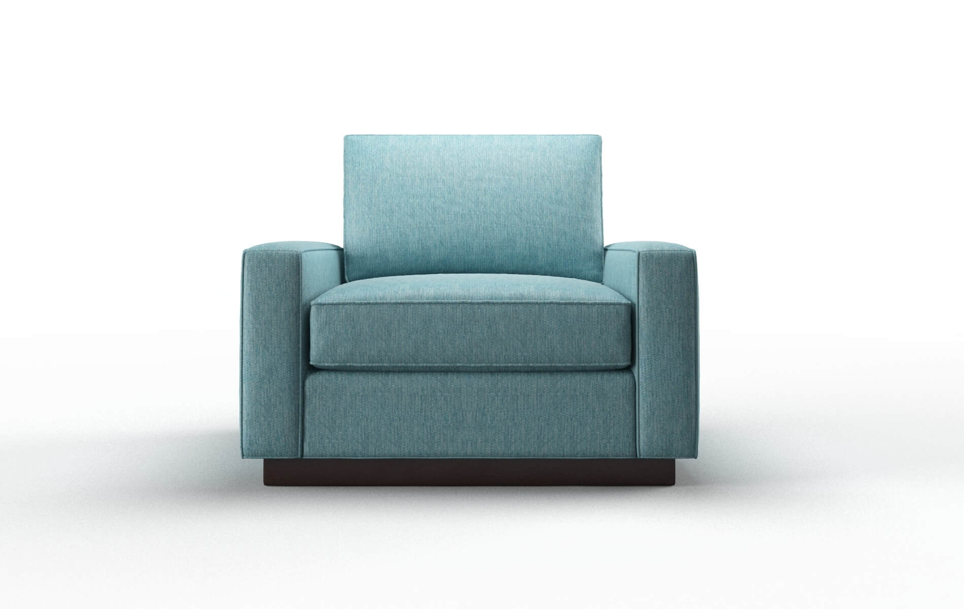 Alton Cosmo Turquoise Chair espresso legs 1