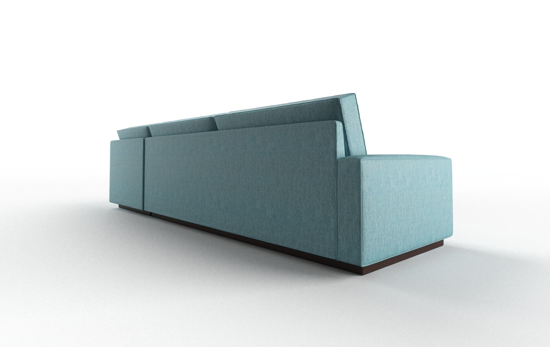 Alton Cosmo Turquoise Panel espresso legs 5