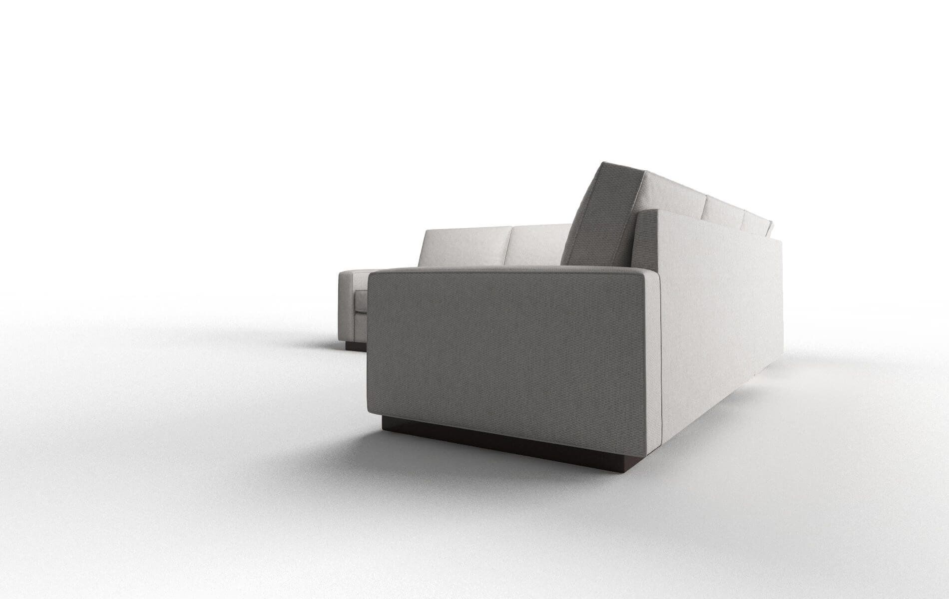 Alton Curious Spa Sectional espresso legs 4