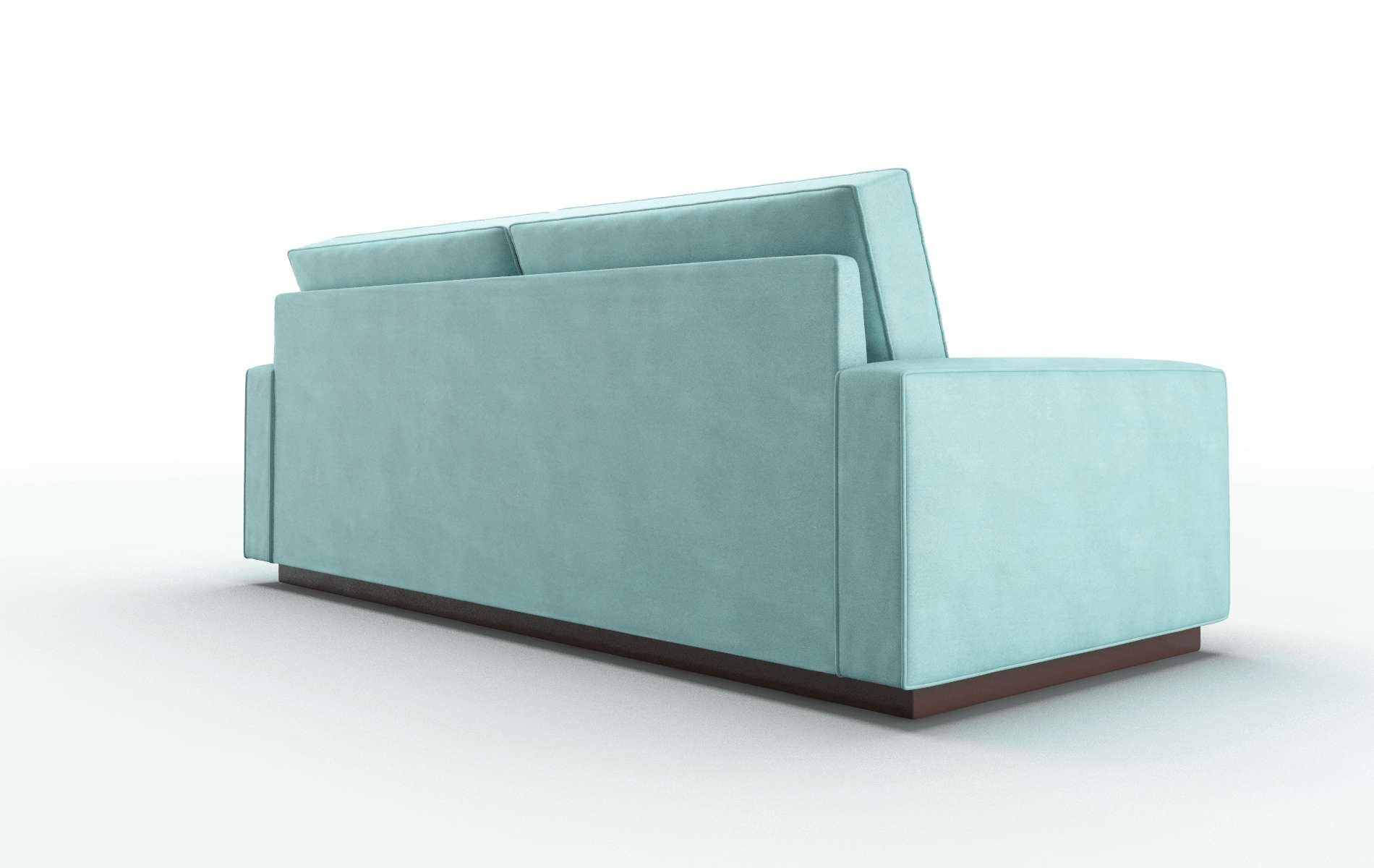 Alton Curious Turquoise Sofa espresso legs 5