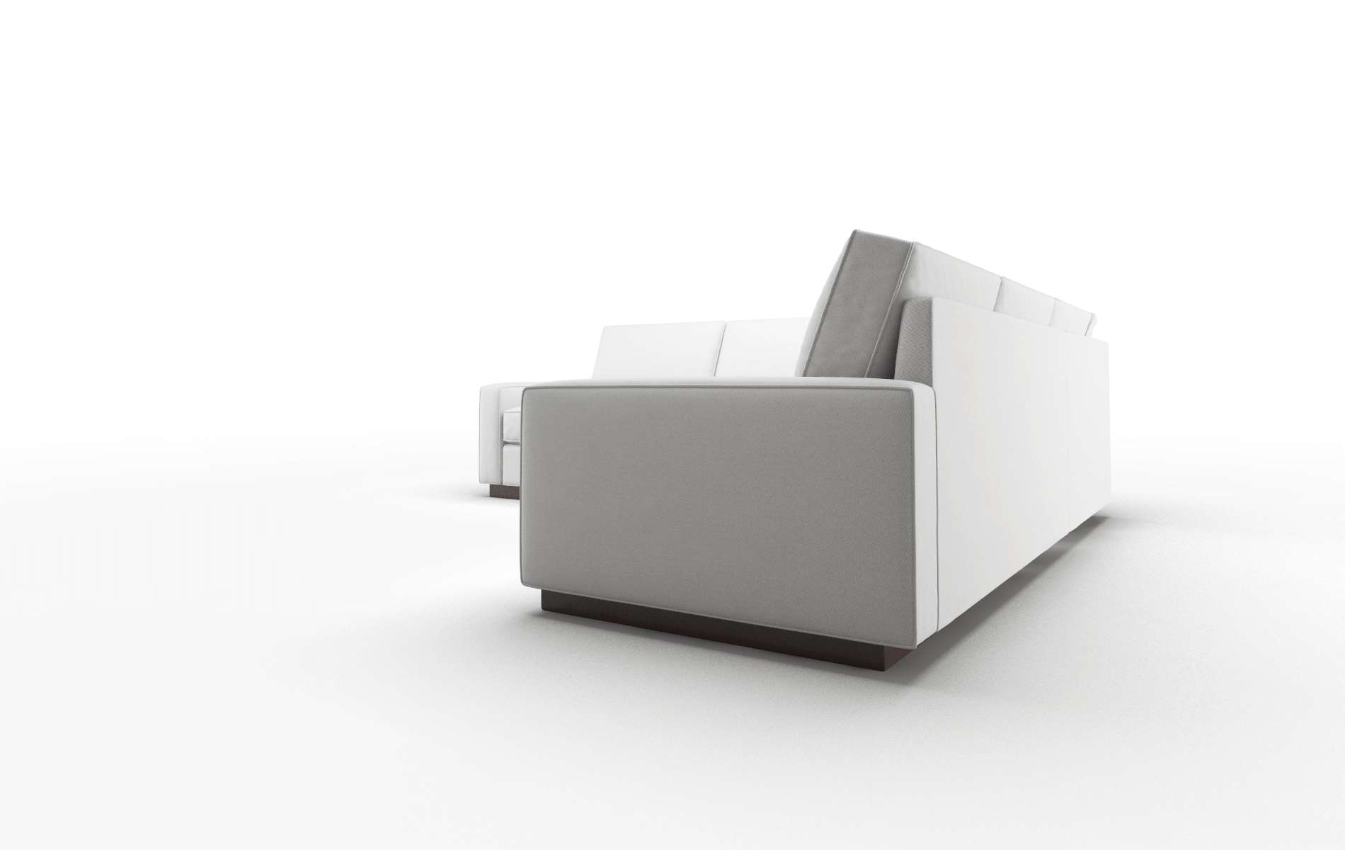 Alton Dawson Platinum Sectional espresso legs 4