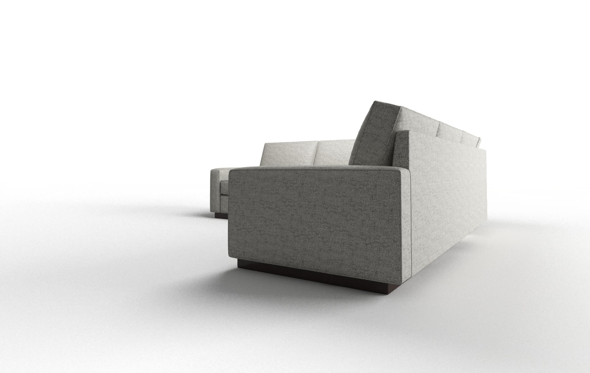 Alton Derby Ash Sectional espresso legs 4